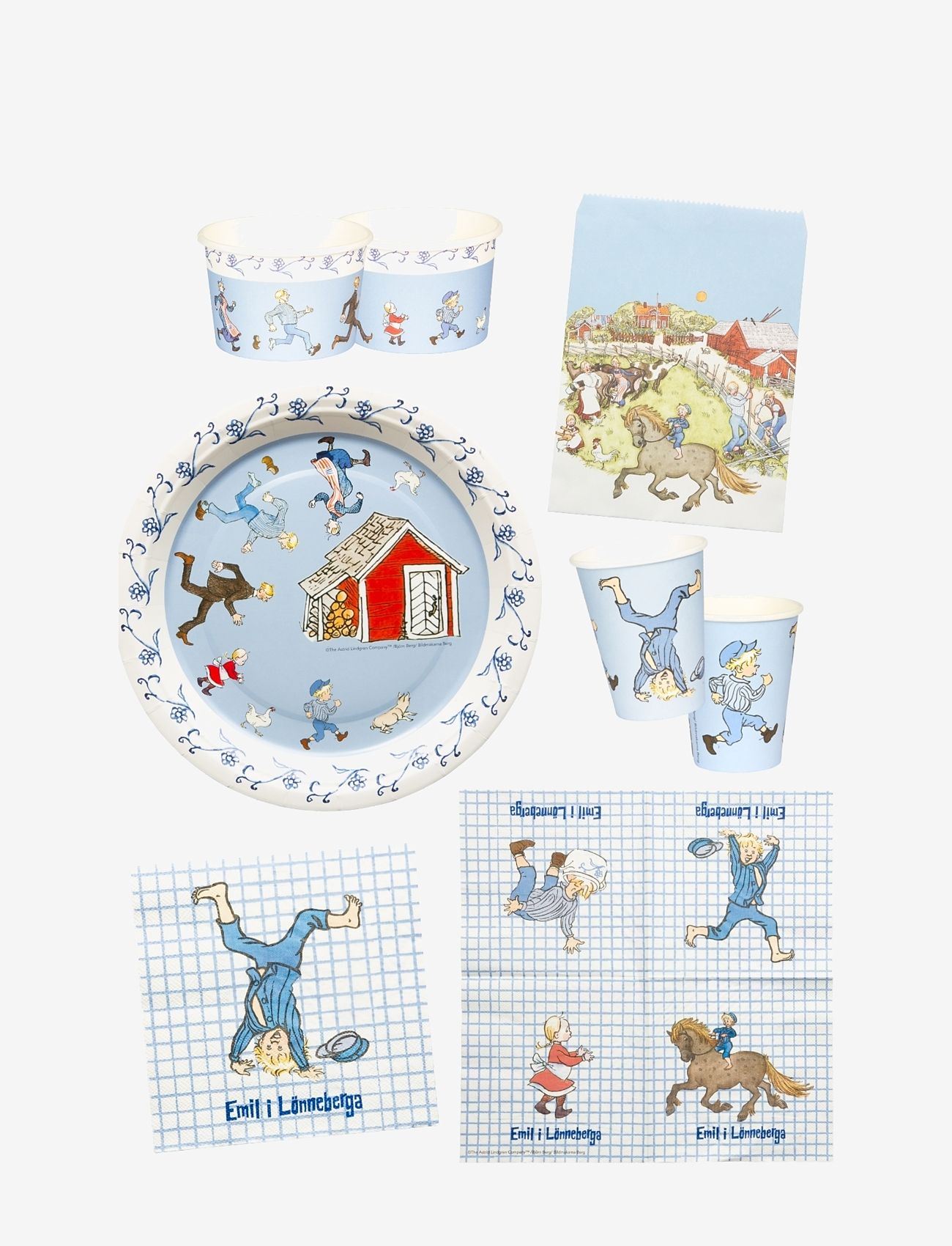 Joker - EMIL PARTY PACK - partybedarf - multi coloured - 0