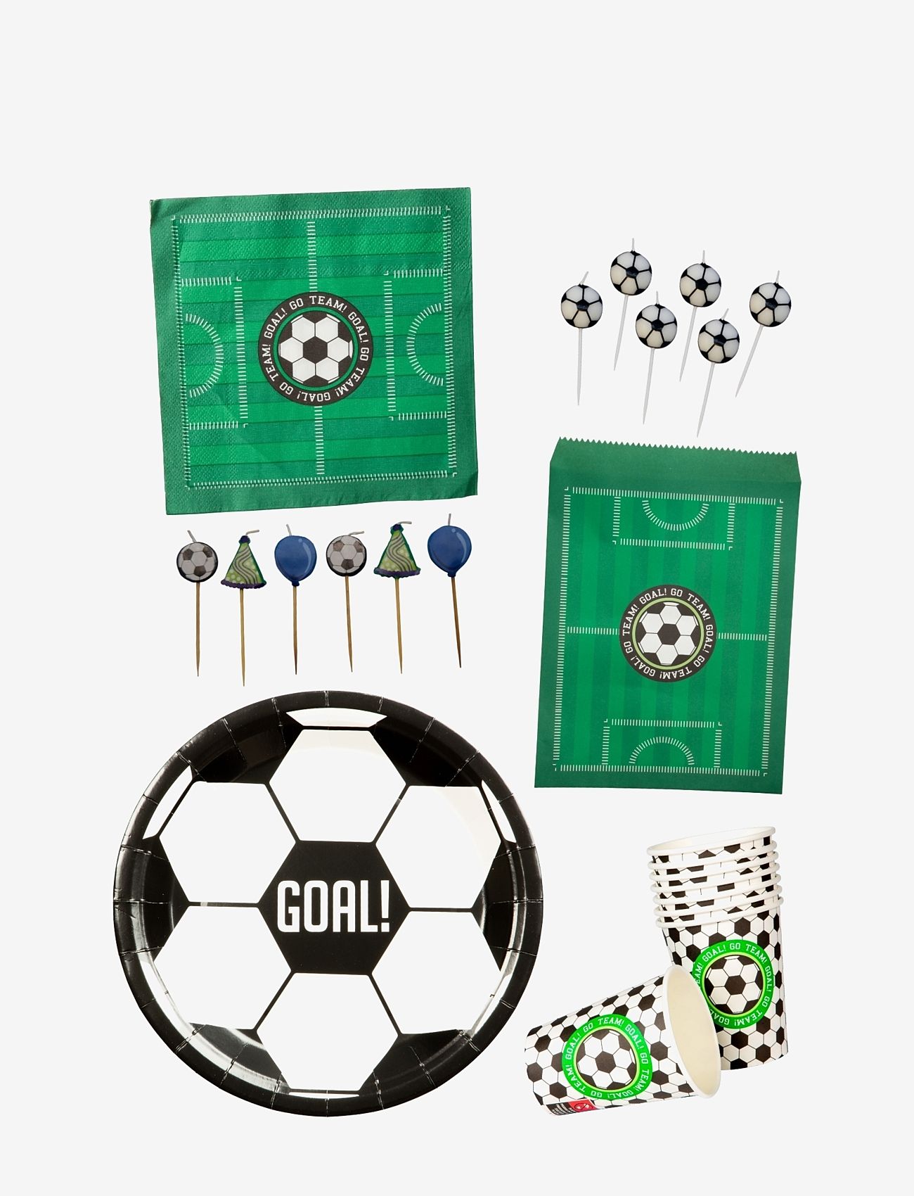 Joker - FOOTBAL PARTY PACK - peotarvikud - multi coloured - 0