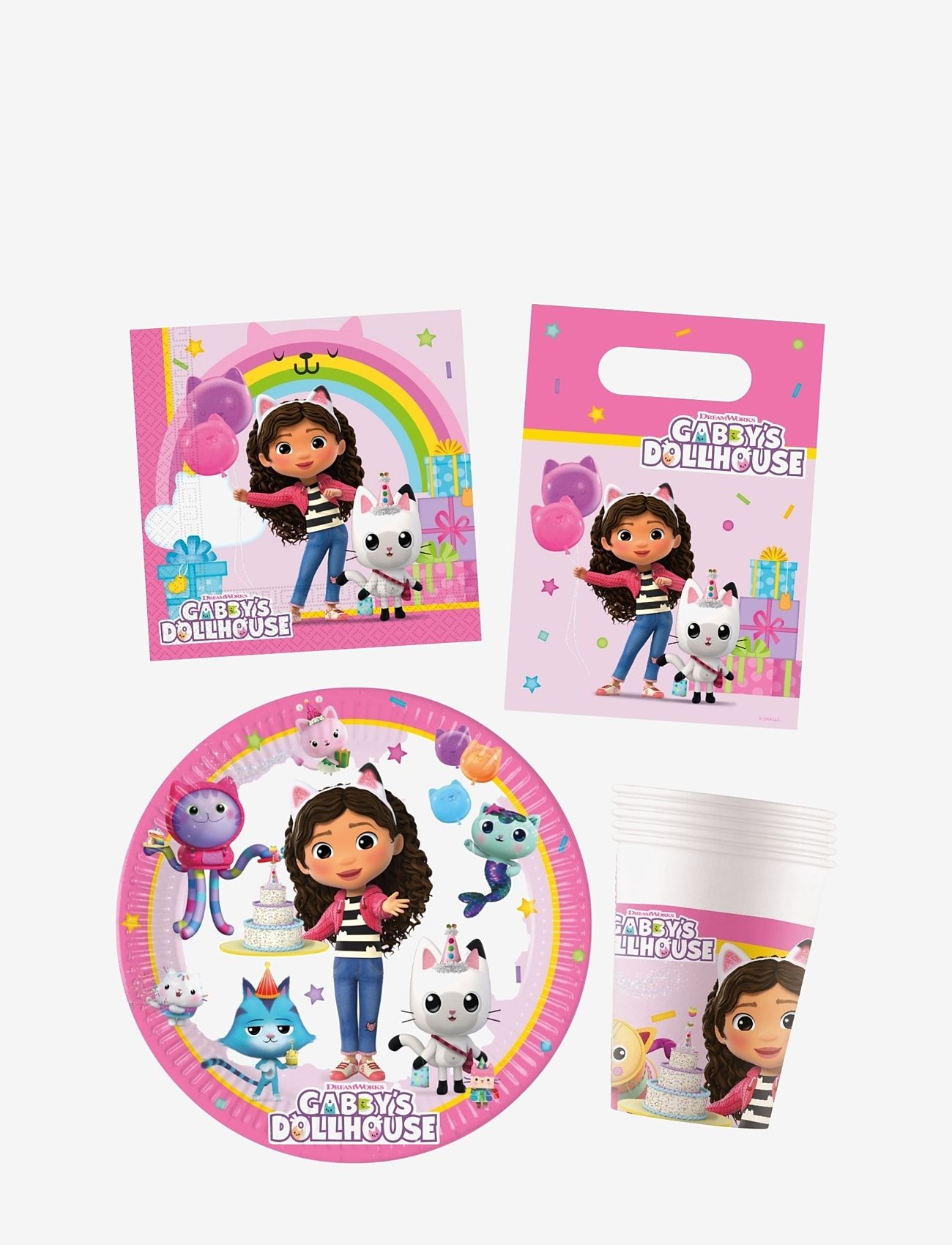 Joker - GABBYS DOLLHOUSE PARTY PACK - Barnkalas - multi coloured - 0