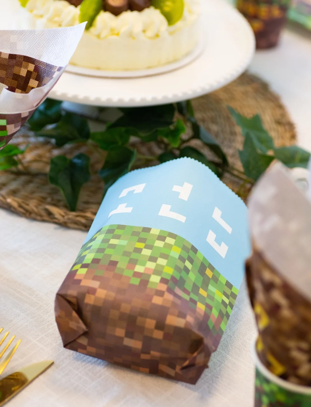 Joker - PIXEL LEVEL UP PARTY PACK - feestartikelen - multi coloured - 3