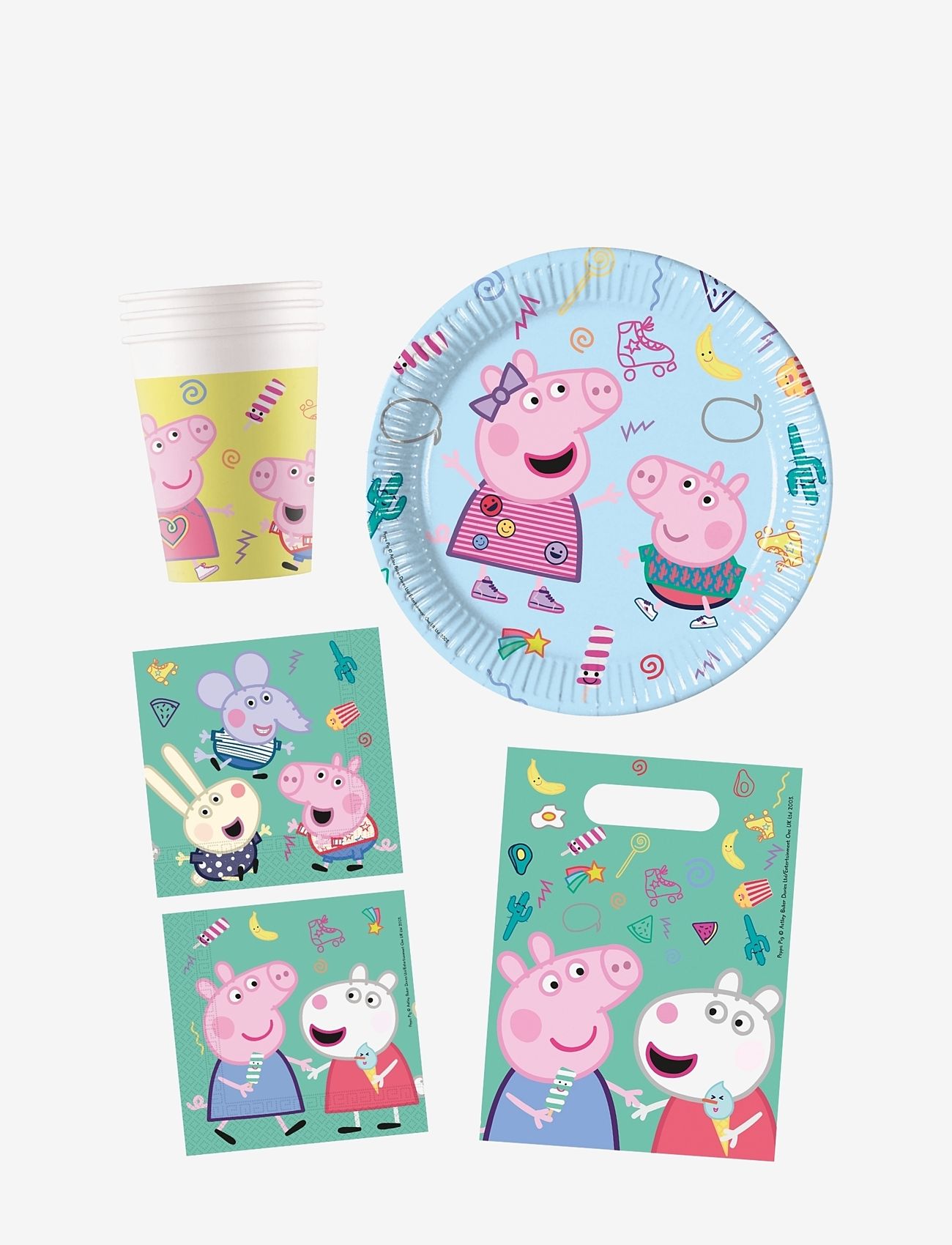 Joker - PEPPA PIG PARTY PACK - multi coloured - 0