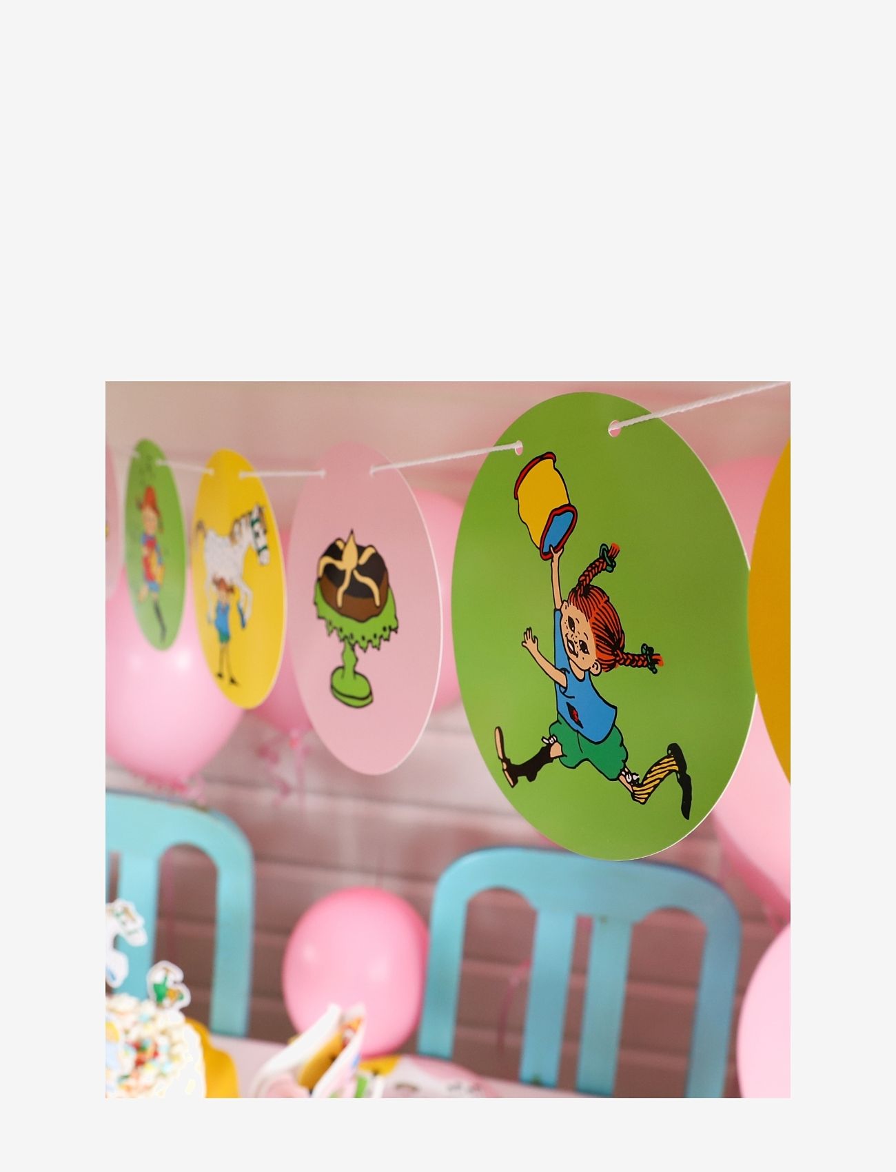 Joker - PIPPI PARTY PACK SMALL - vakarėlių reikmenys - multi coloured - 2