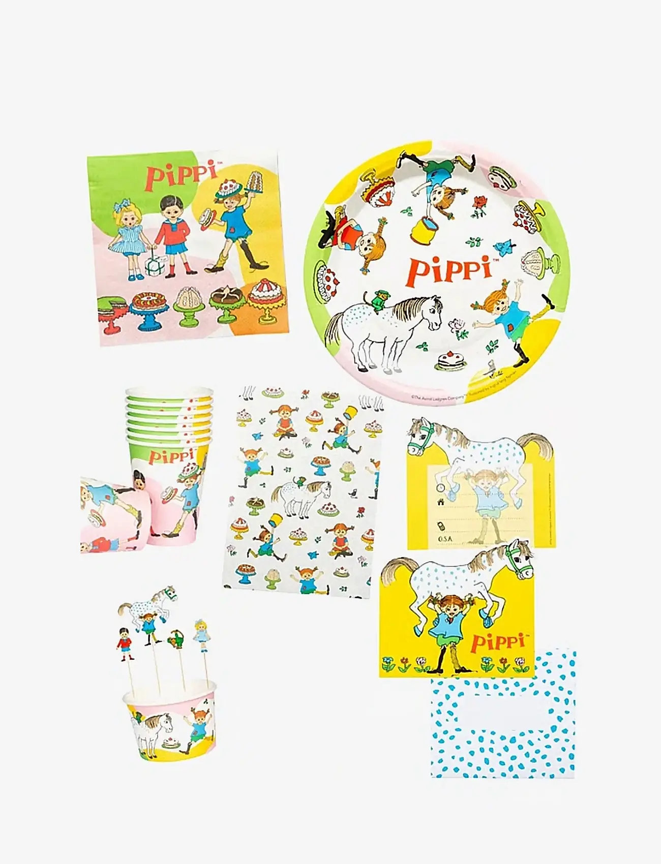 Joker PIPPI PARTY PACK BIG - Inspiration - MULTI COLOURED / multi