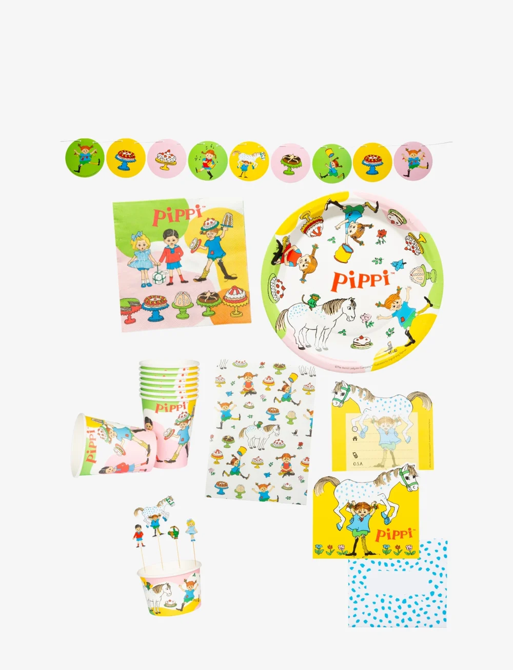 Joker - PIPPI PARTY PACK BIG - peotarvikud - multi coloured - 0
