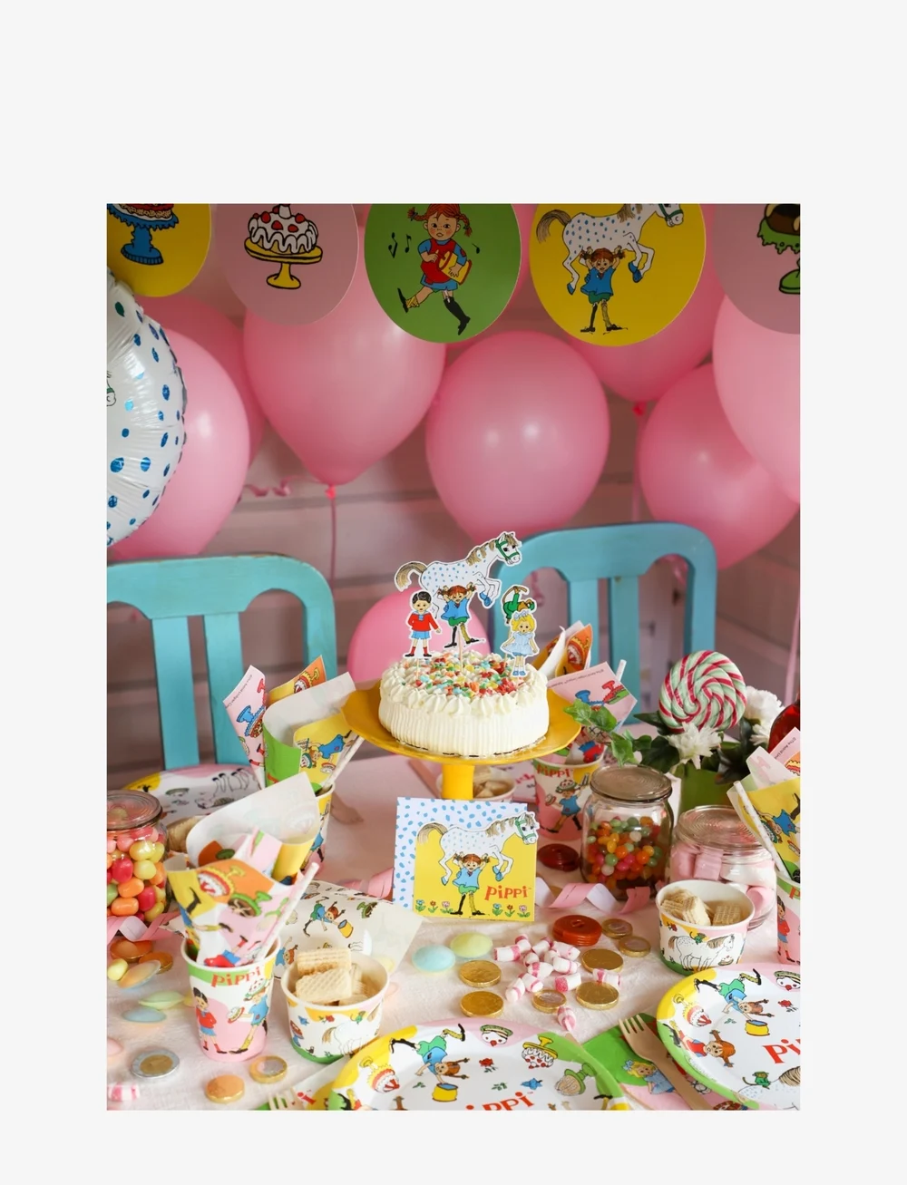 Joker - PIPPI PARTY PACK BIG - peotarvikud - multi coloured - 3