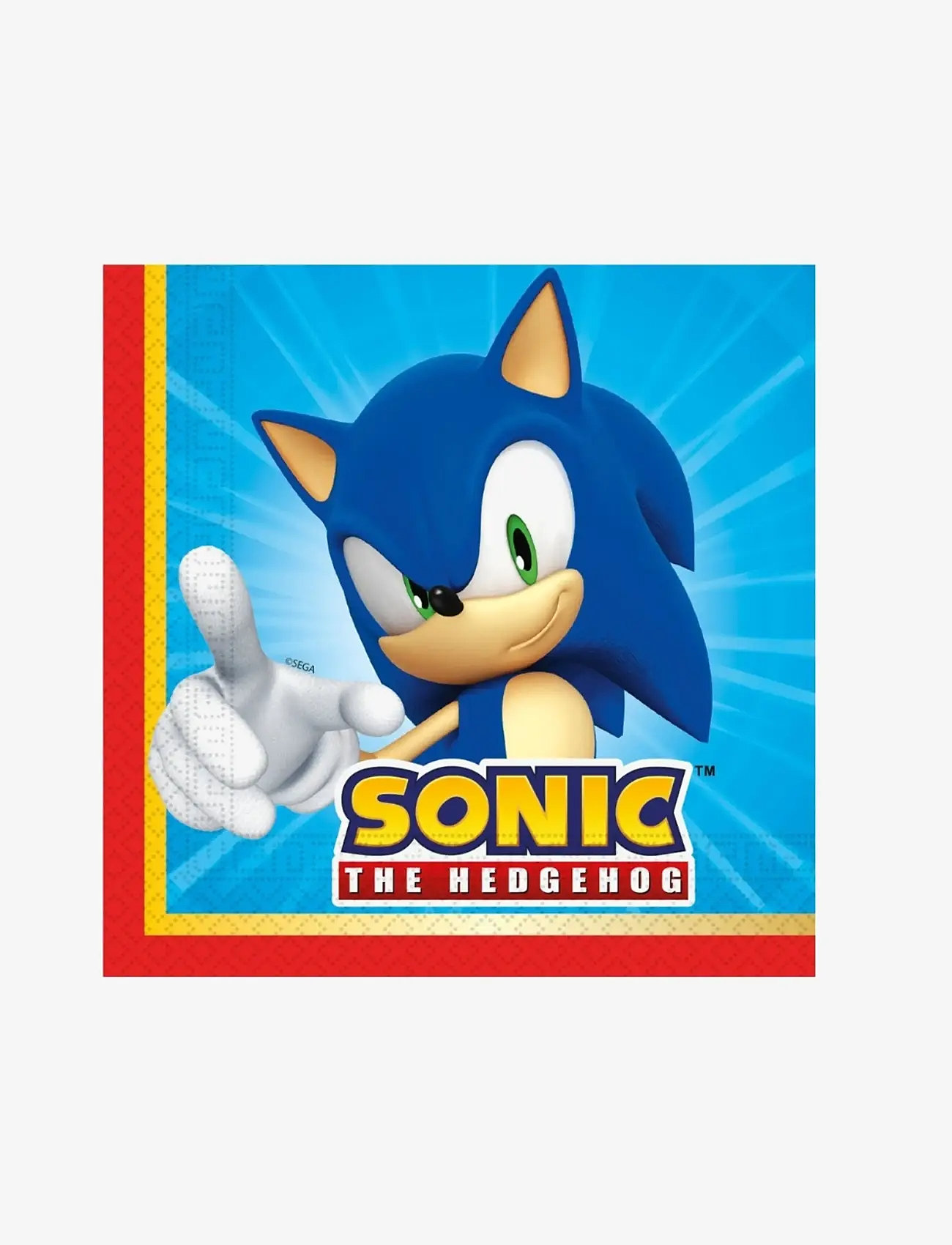 Sonic - SONIC PARTY PACK - festartiklar - multi colour - 3