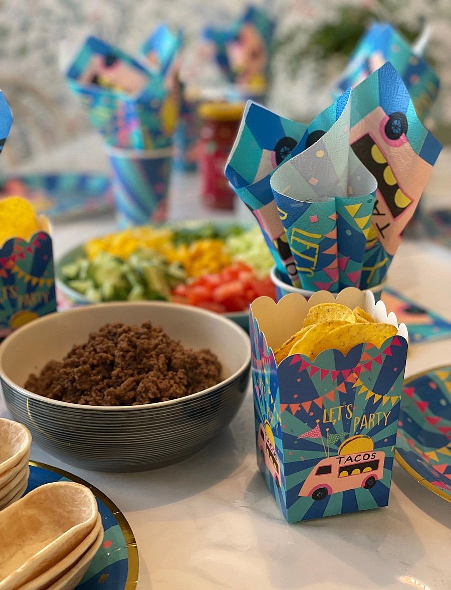 Joker - TACOS PARTY PACK - kinderparty - multi coloured - 3