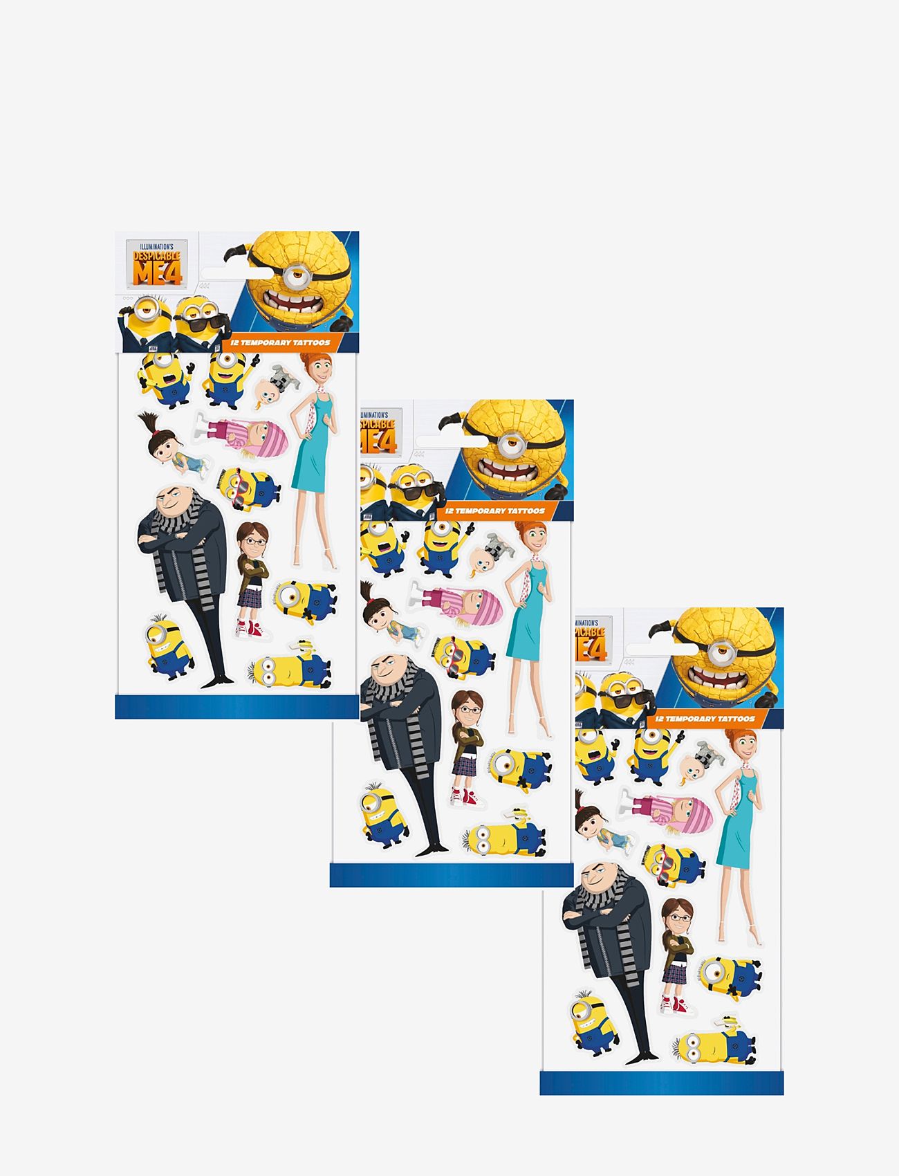 Joker - TATTOOS DESPICABLE ME - julegaver under 300kr - multi coloured - 0