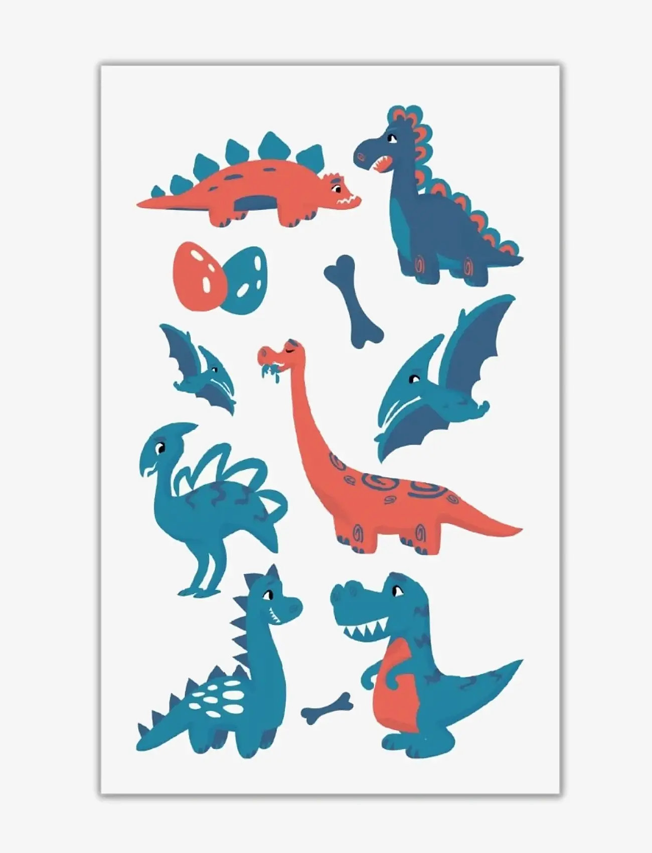 Joker - TATTOOS DINOSAURS - tattoos - multi coloured - 1