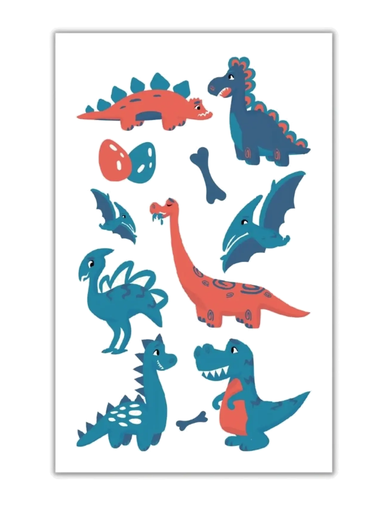 Joker - TATTOOS DINOSAURS - die niedrigsten preise - multi coloured - 1