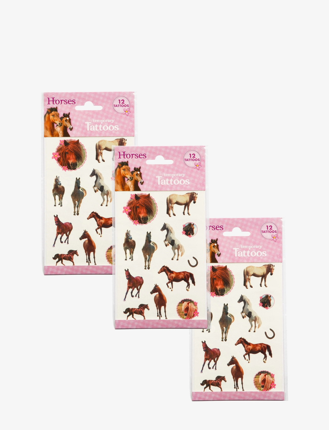 Joker TATTOOS HORSES - 4 for 3 - MULTI COLOURED / multi