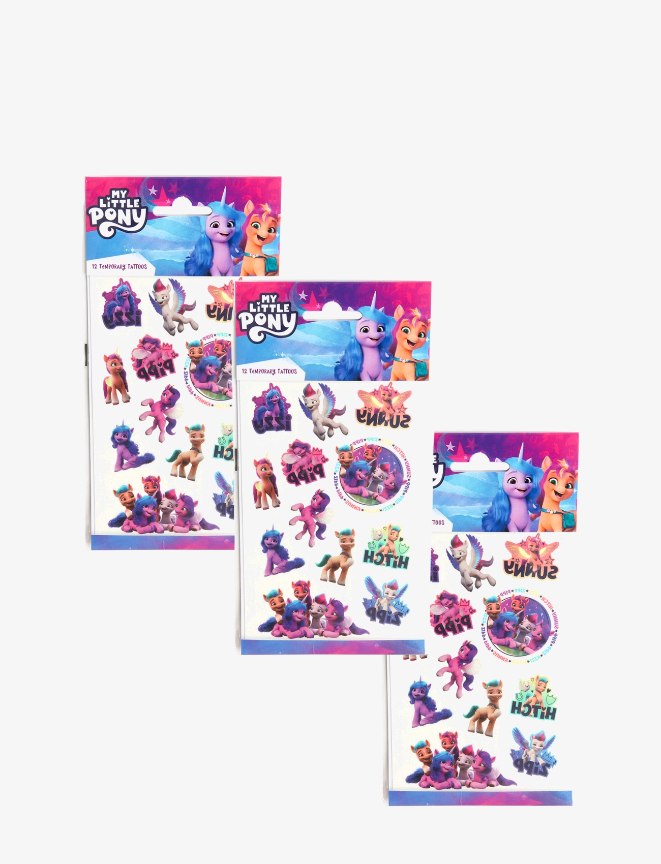 JOKER Tattoos My Little Pony Patterned - One Size - Kinder
