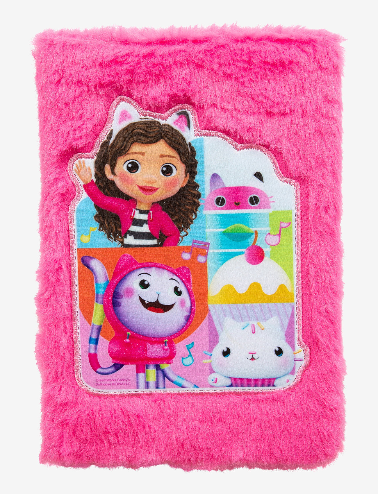 Joker - FLUFFY NOTEBOOK GABBYS DOLLHOUSE - kalender & notizbücher - multi coloured - 0