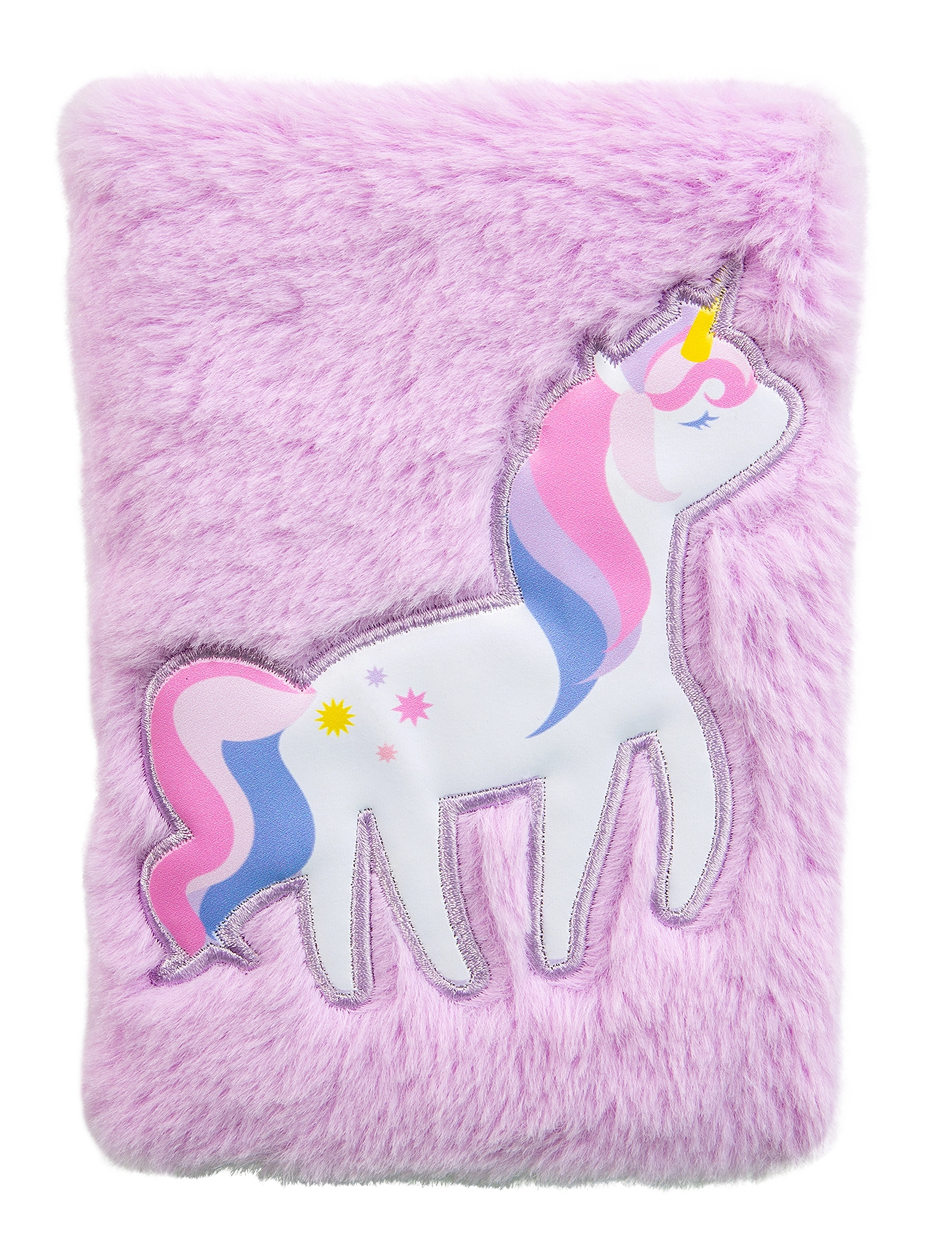 Joker Fluffy Notebook Unicorn, Børn, Kalender og notesbog, Multi/mønstret, Str: ONE SIZE