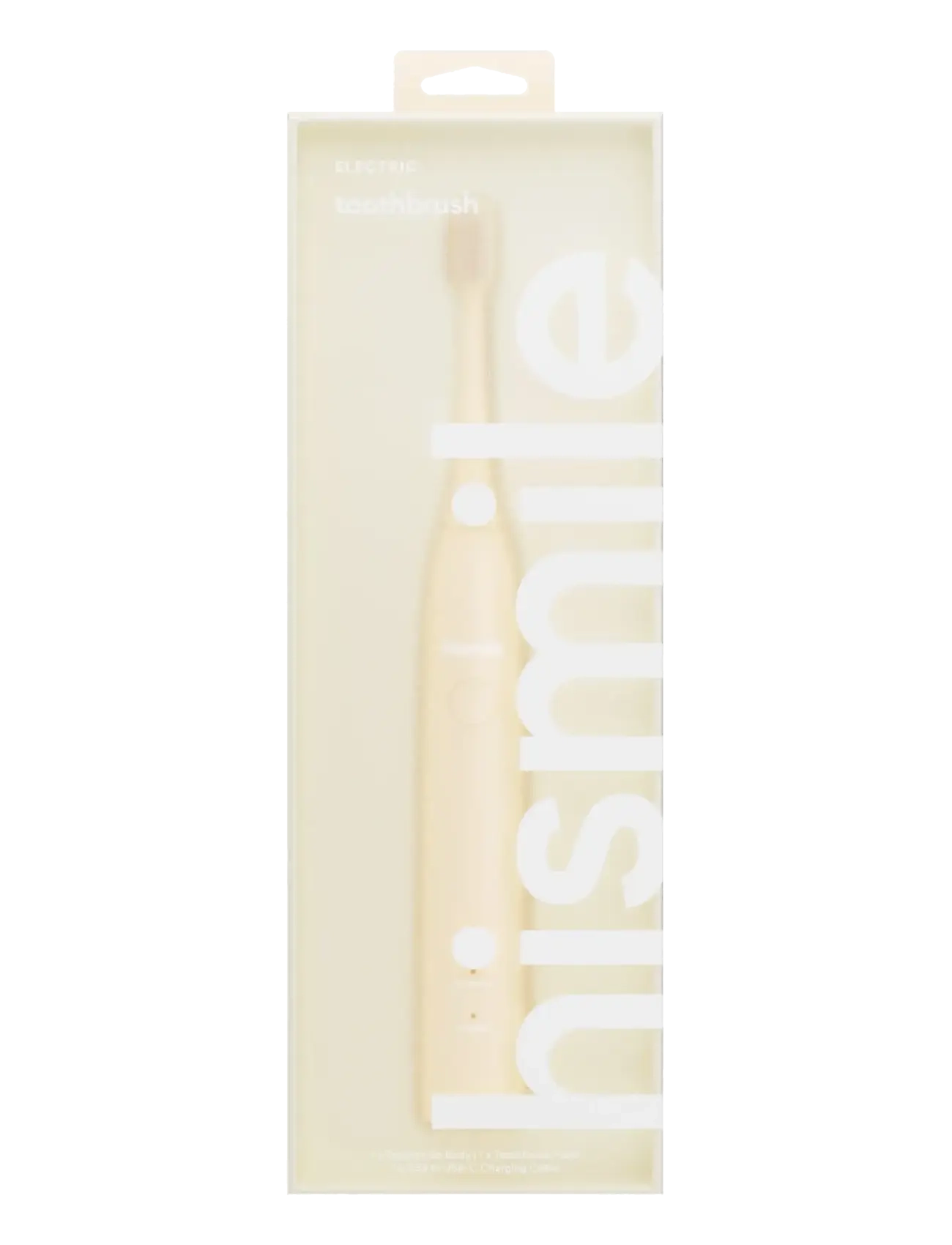 Hismile - Cream Electric Toothbrush - tandbørster - cream - 2