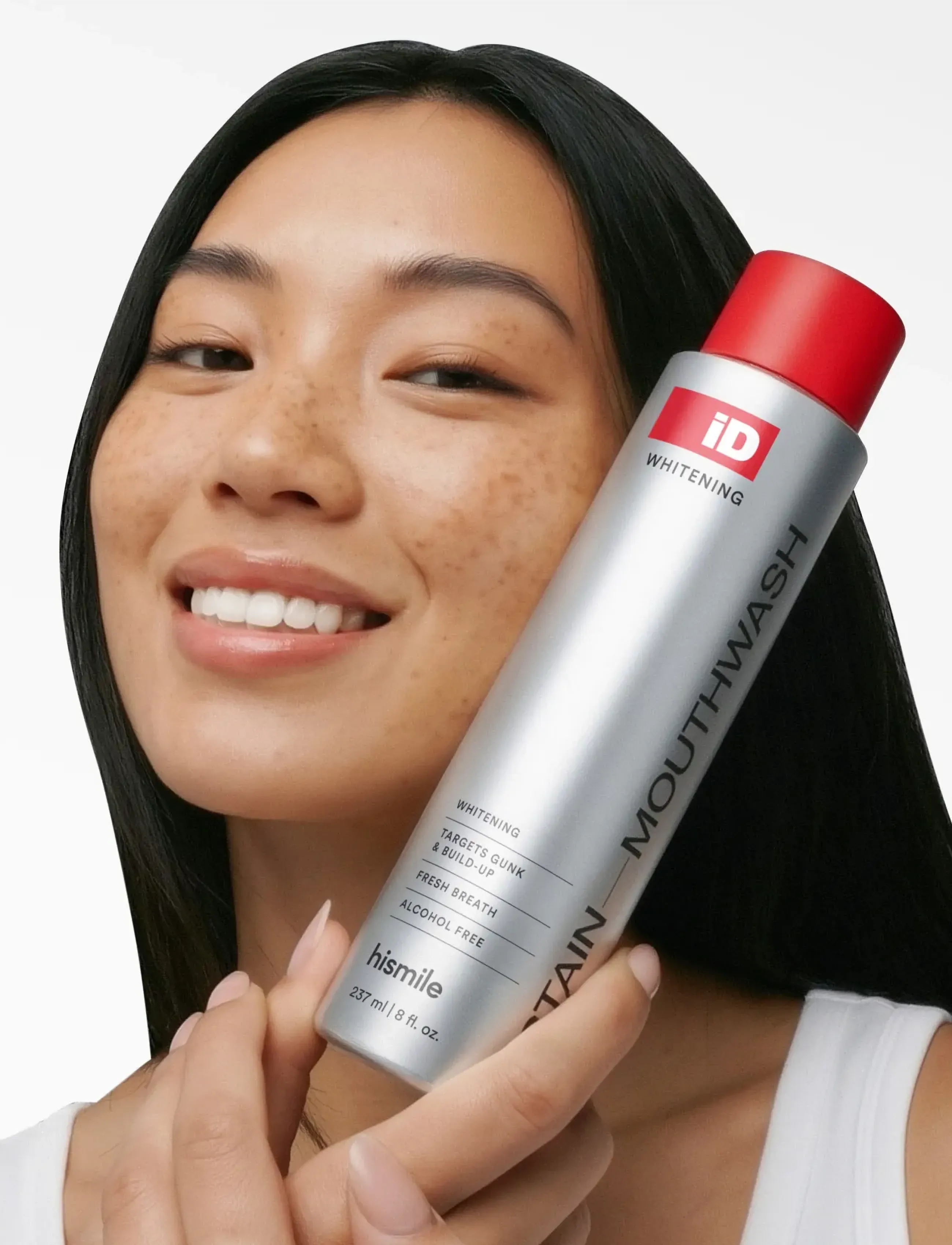 Hismile Stain Id Mouthwash, 237 ml, Silver, Mundhygiejne > Tandblegning, Dame