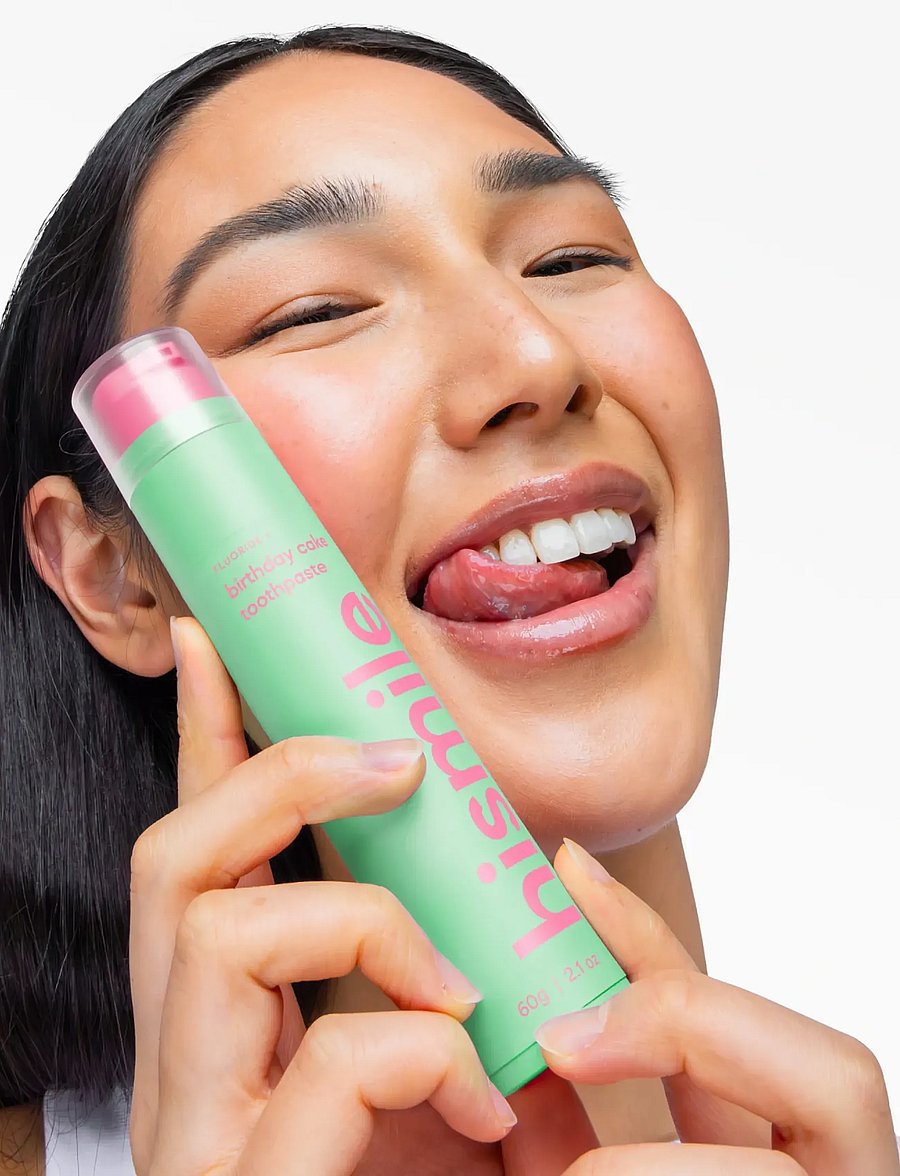 Hismile - Birthday Cake Toothpaste - tannkrem - birthday cake - 0