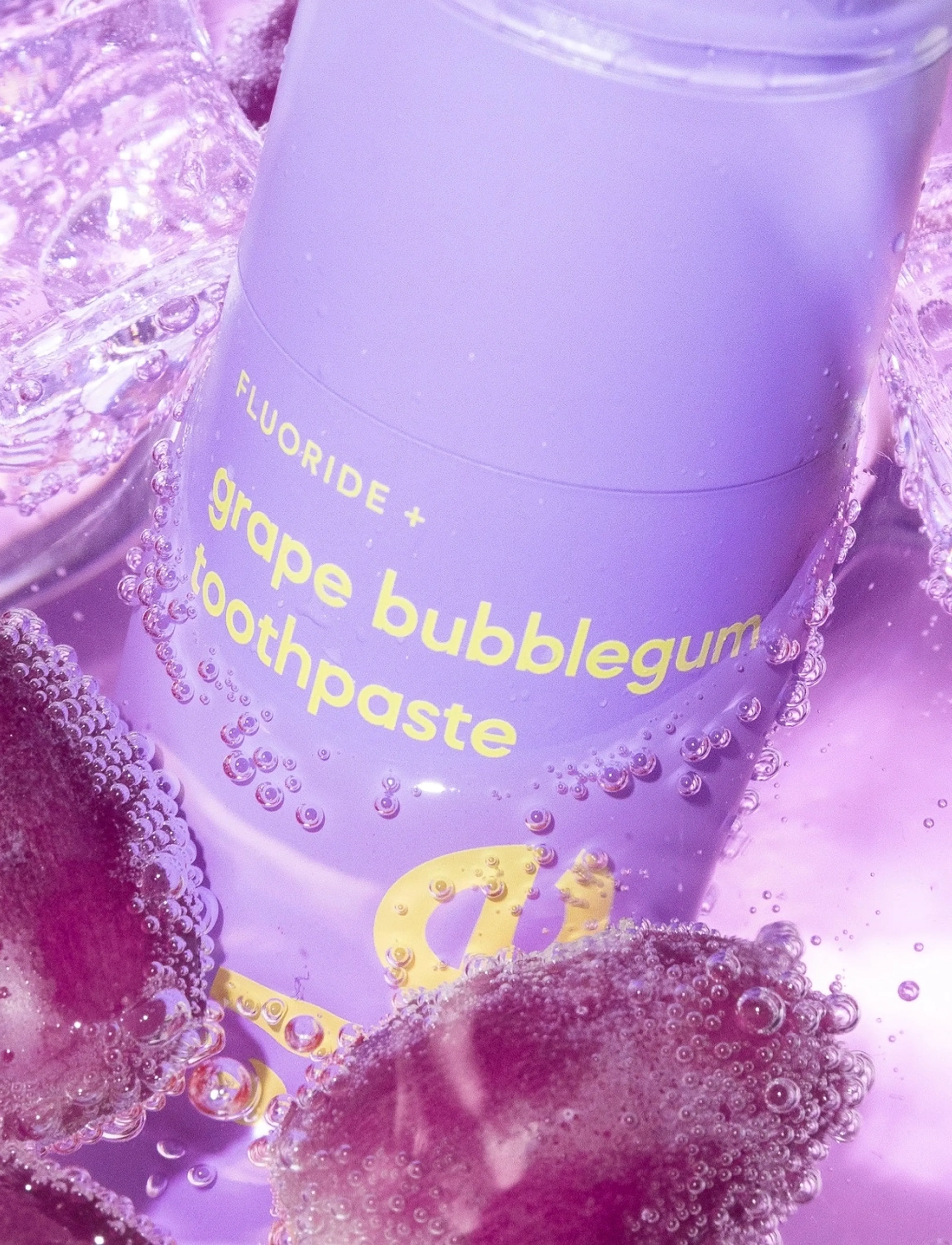 Hismile - Toothpaste - tandpasta - grape bubblegum - 1