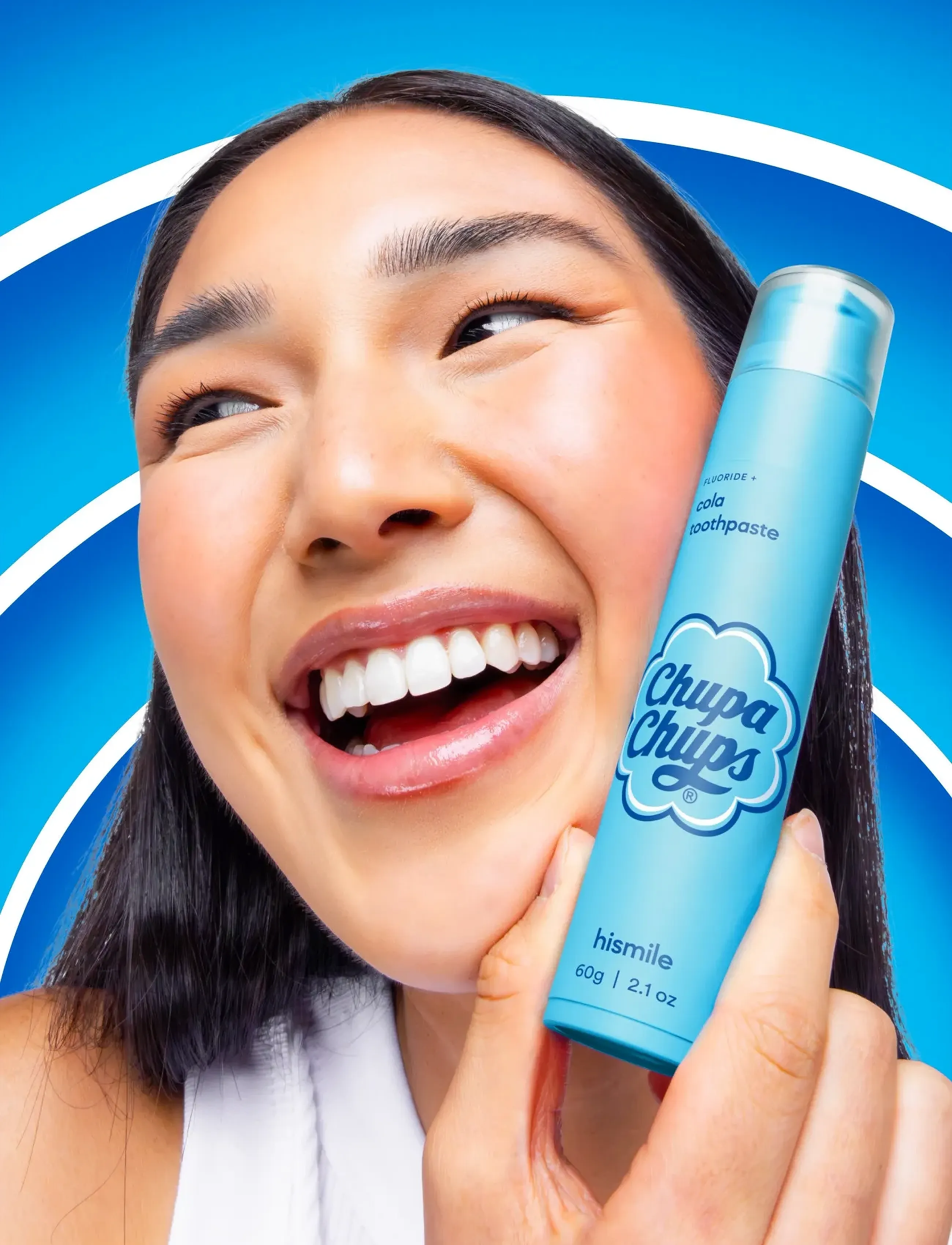 Hismile Chupa Chups Toothpaste, 60 G, Brown, Mundhygiejne > Tandpasta, Dame