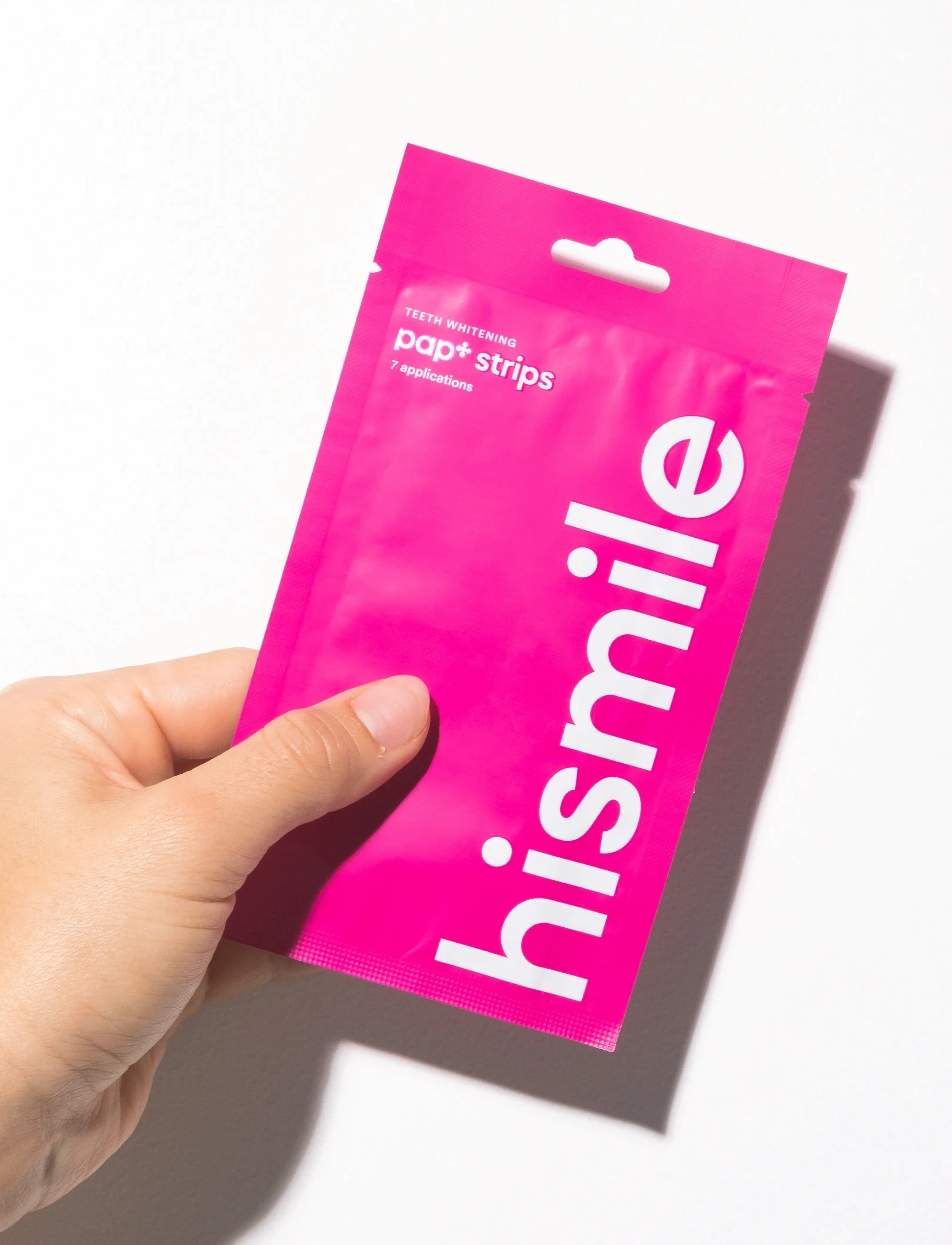 Hismile Pap+ Whitening Strips 7-Pack, 7 PCS, Nude, Mundhygiejne > Tandblegning, Dame