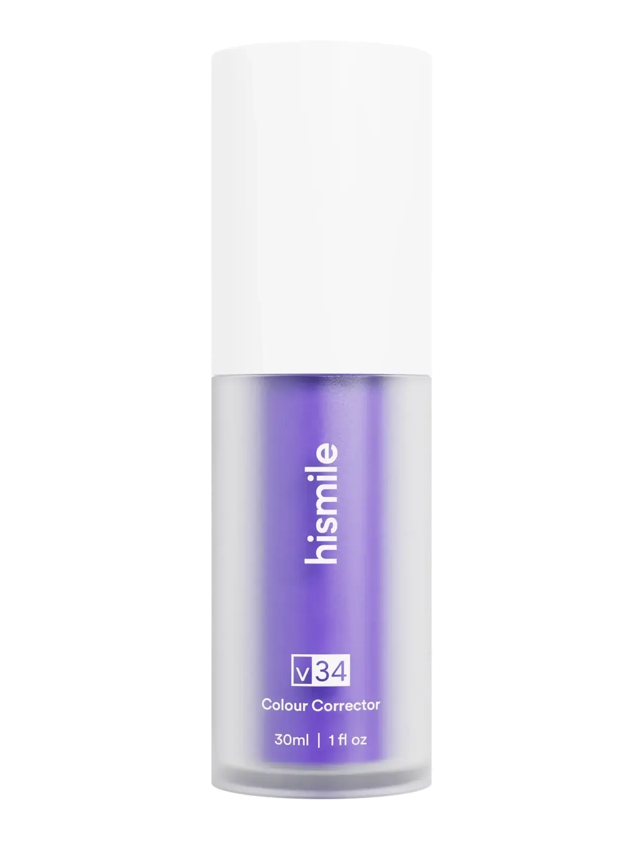 Hismile V34 Colour Corrector Serum, Tandblegning, Lila, Str: 30 ML