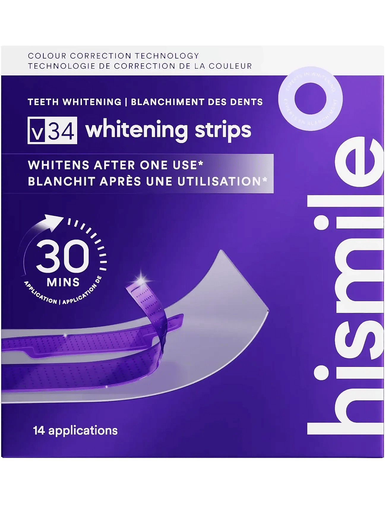 Hismile V34 Teeth Whitening Strips (14Pk)