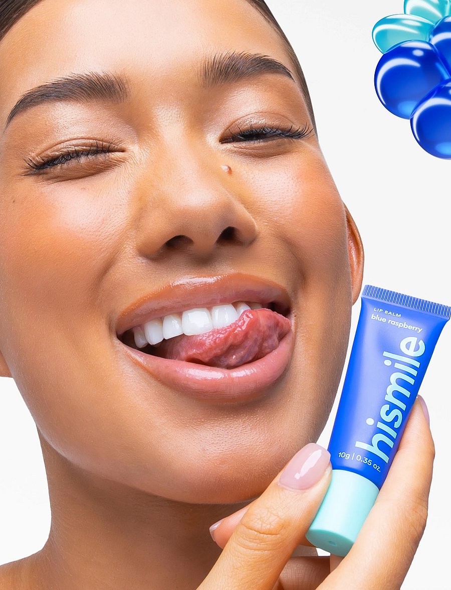 Hismile - Blue Raspberry Lip Balm - læbepomade - blue rasberry - 0