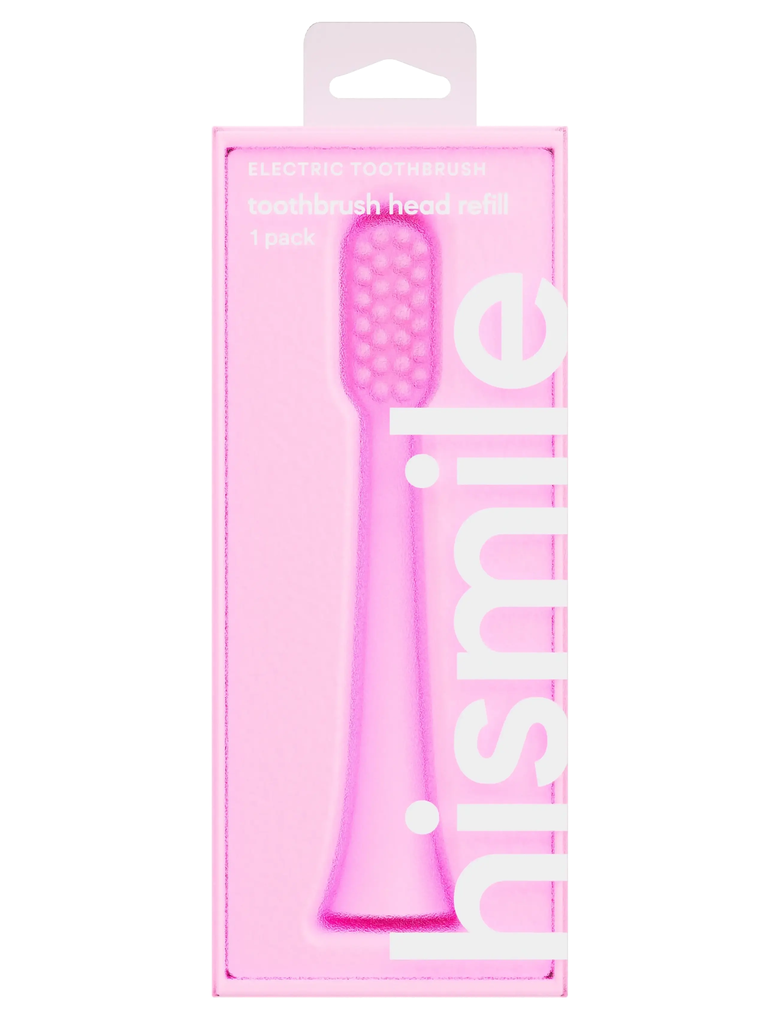 Hismile Toothbrush Head Refill, Tandbørste, Pink, Str: 1 PCS