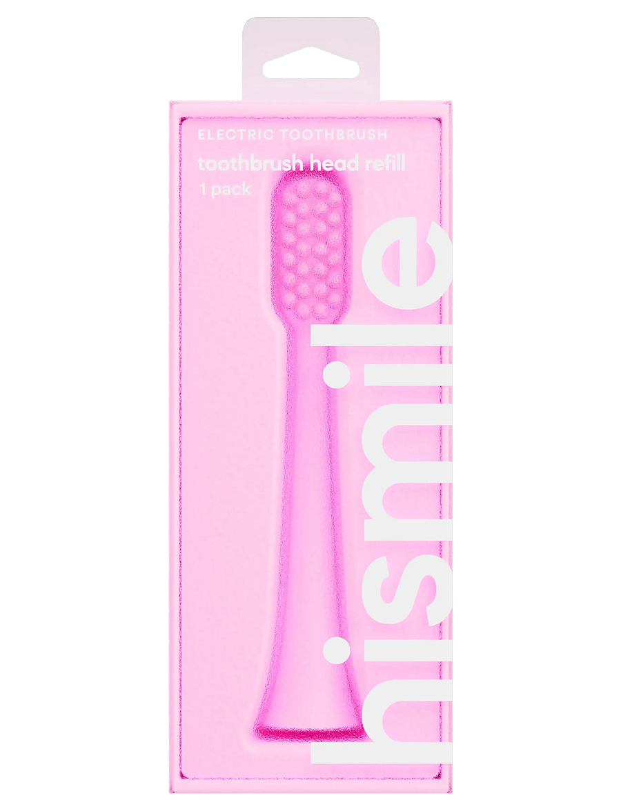 Hismile - Toothbrush Head Refill - tannburstar - pink - 0