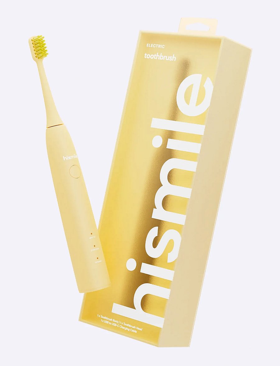 Hismile - Electric Toothbrush - tandborstar - yellow - 0