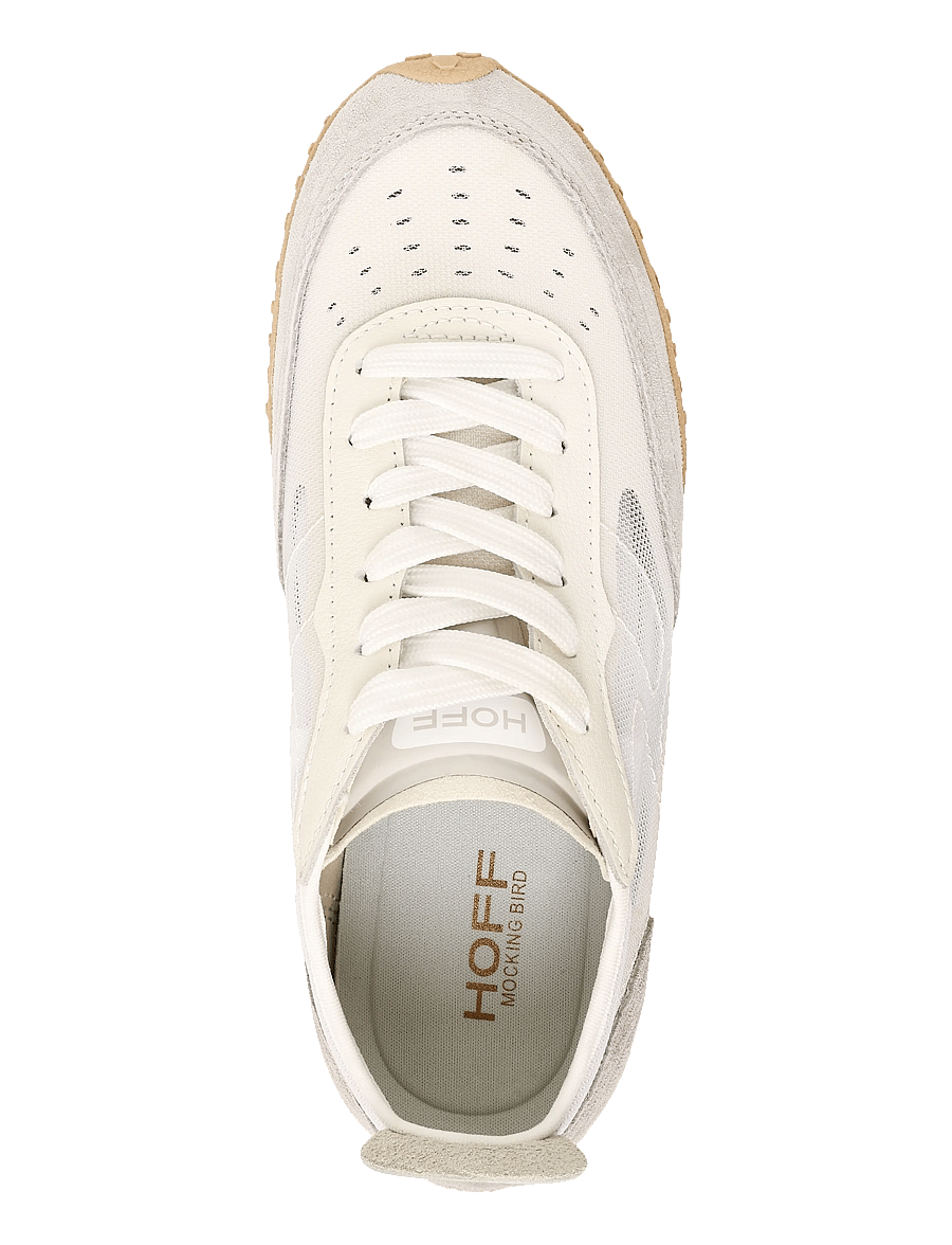 Hoff - BRIDGE MESH OFF WHITE - lave sneakers - grey - 3