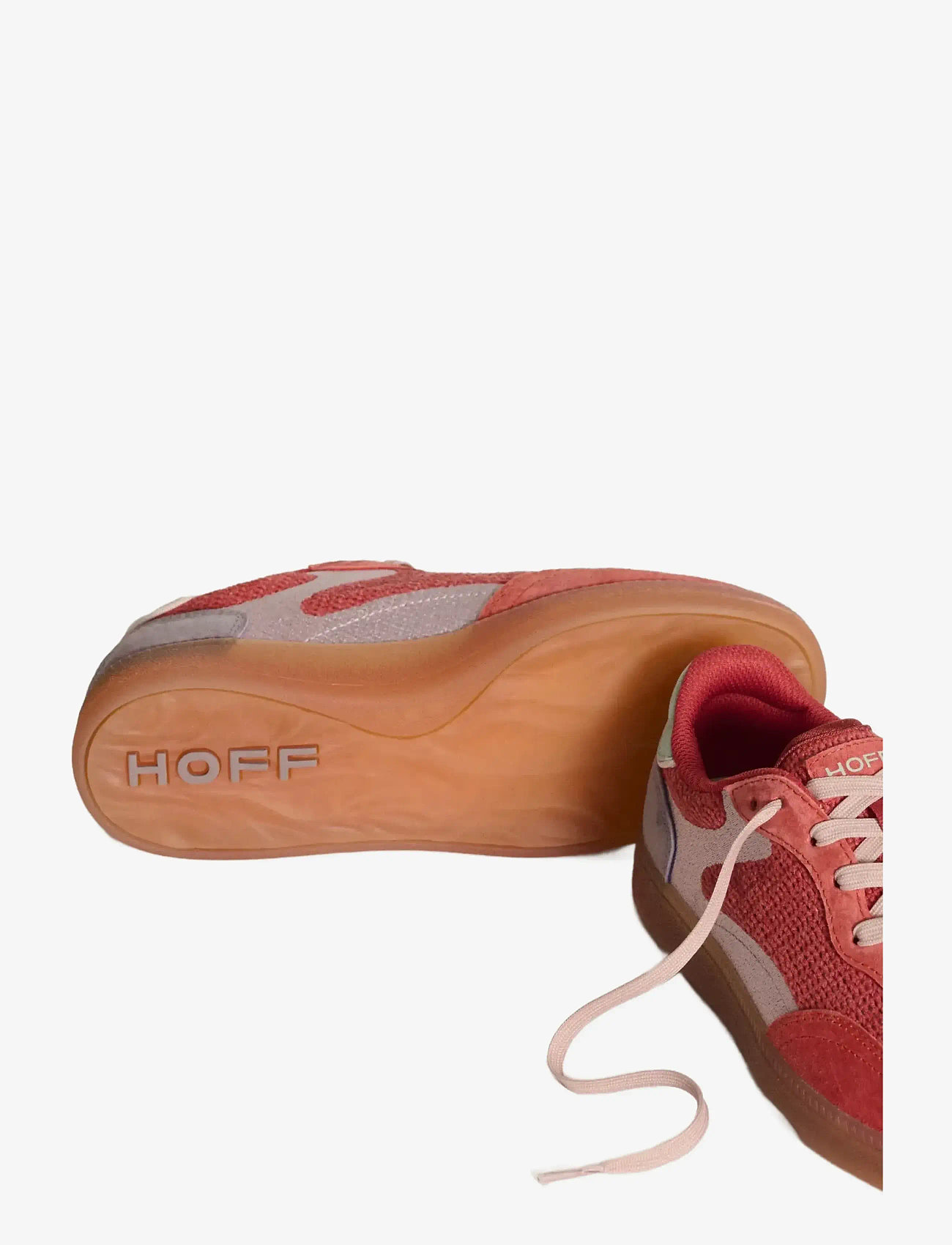 Hoff - PARK CROCHET - low top sneakers - coral - 2