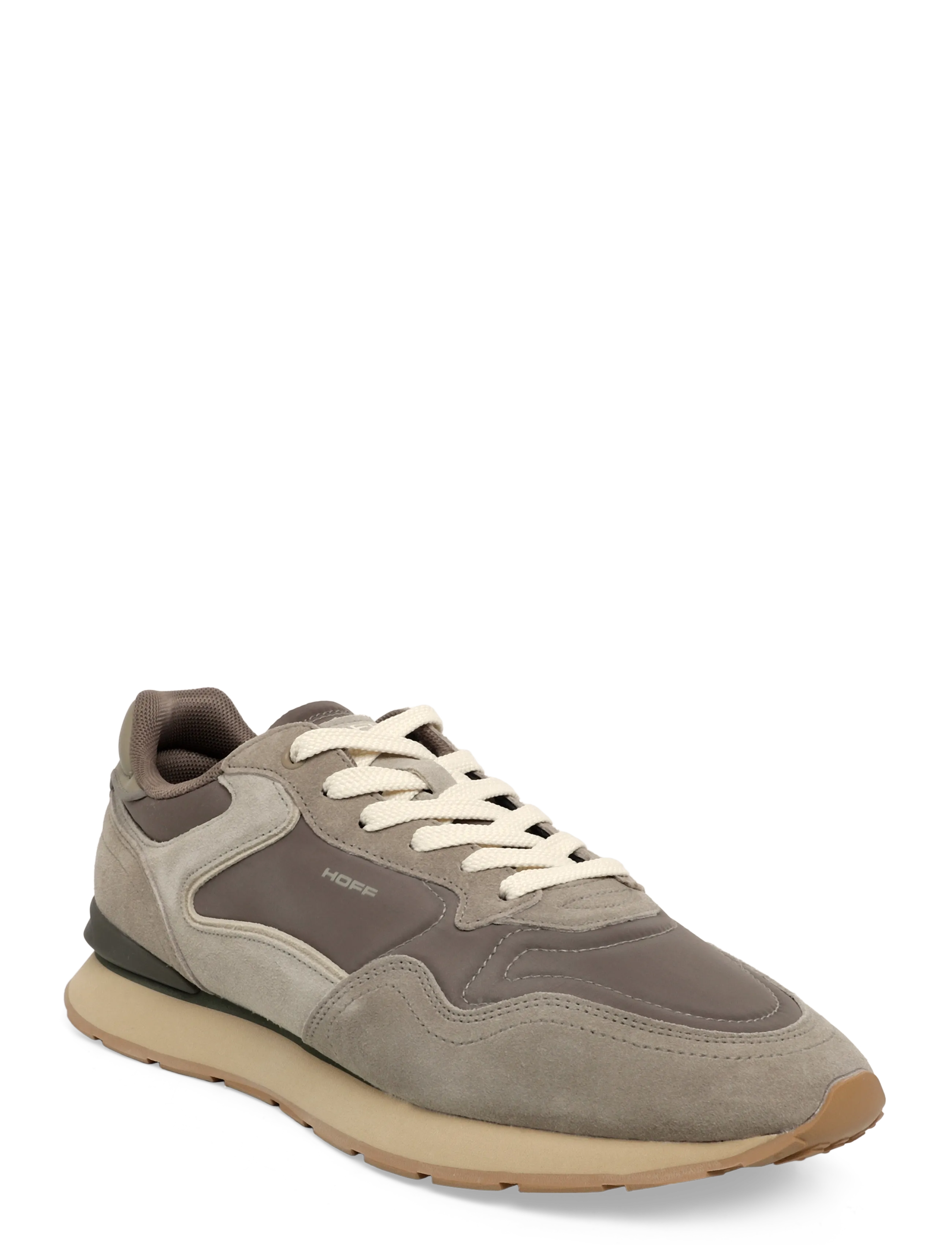 Hoff City Retro, Mænd, Retro Sneakers, Kakigrøn, Str: 38