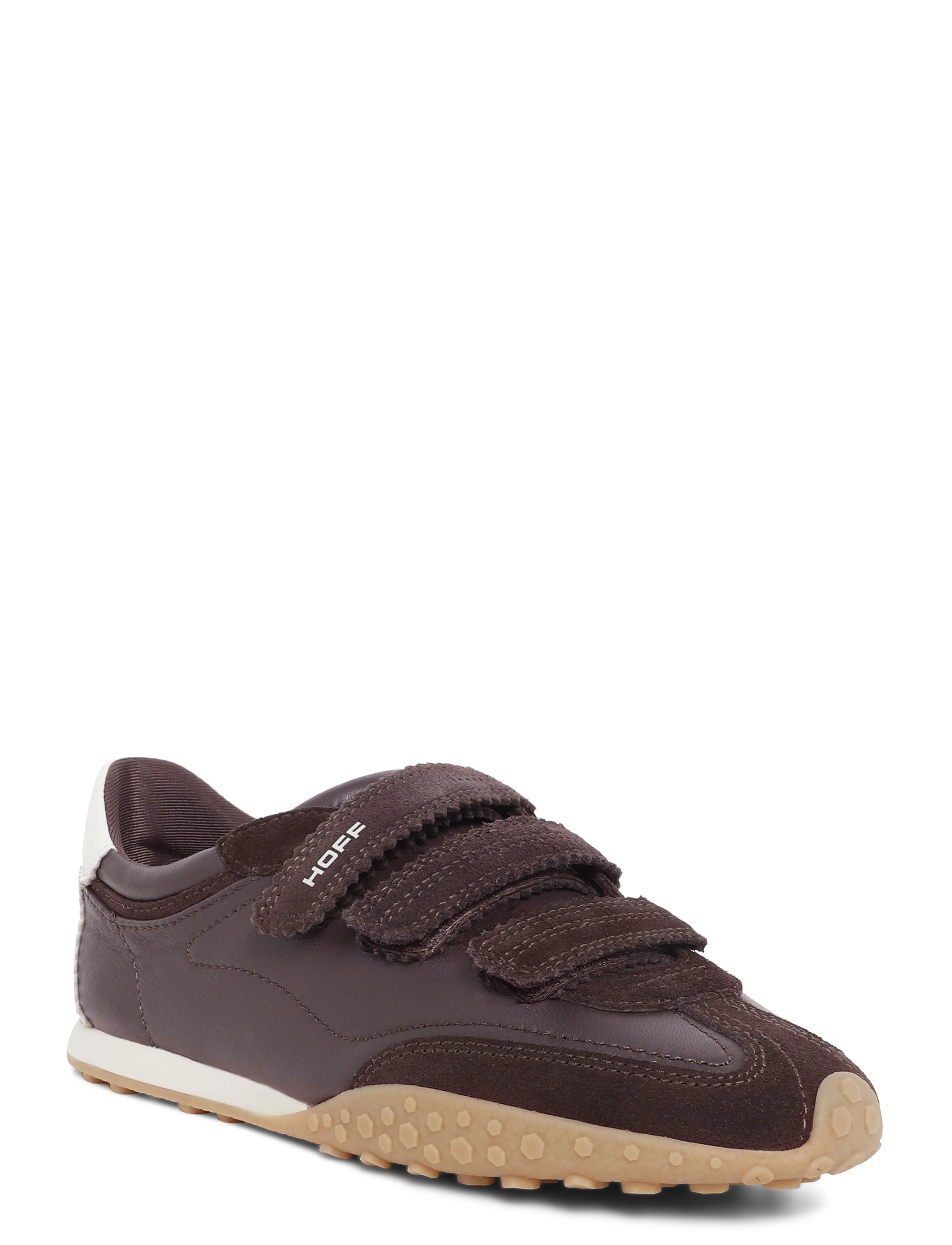 Hoff Bridge Velcros, 39, Brown, Sneakers > Sneakers Med Lav Top, Dame