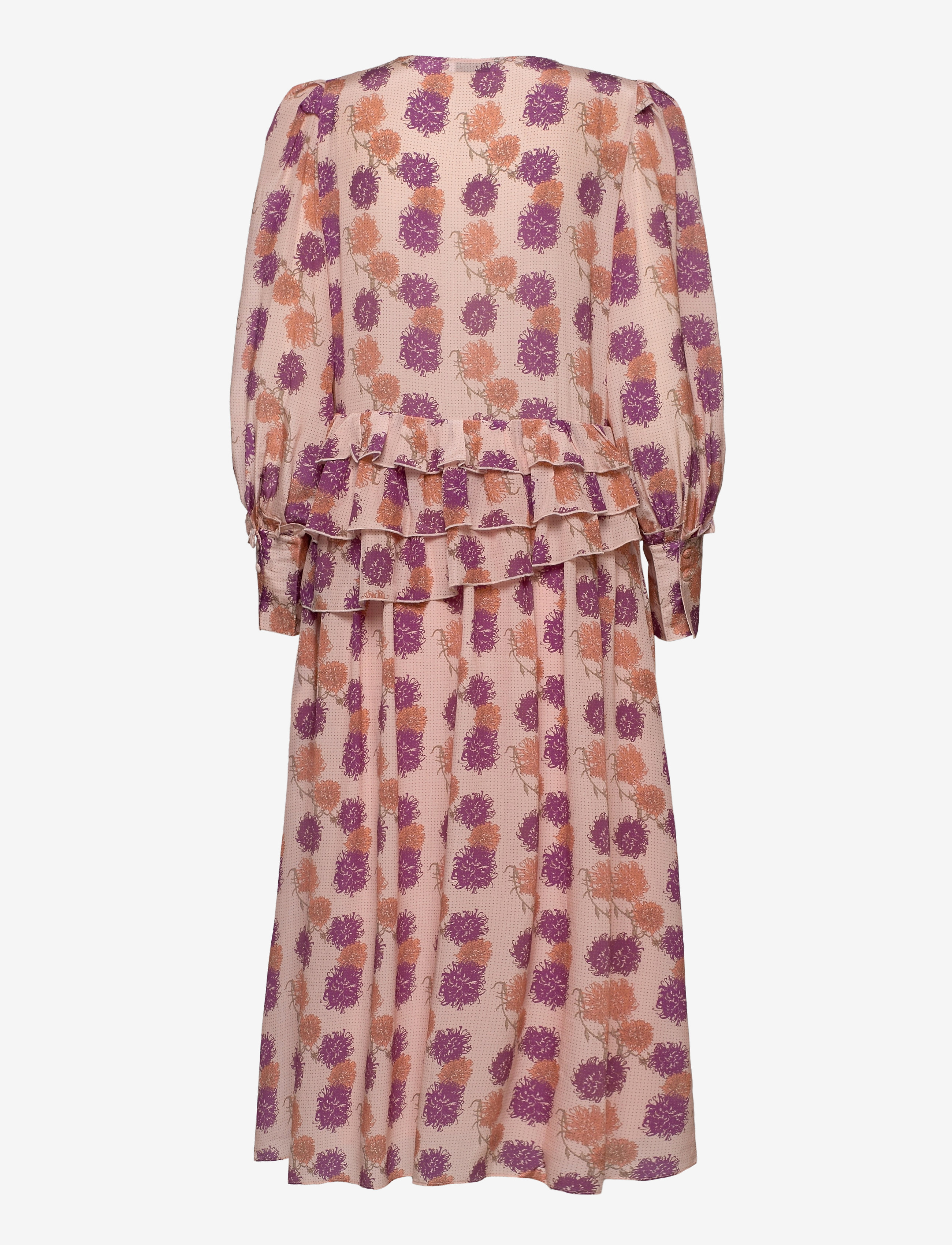 Hofmann Copenhagen - Ellie - midi dresses - rose cloud print - 1