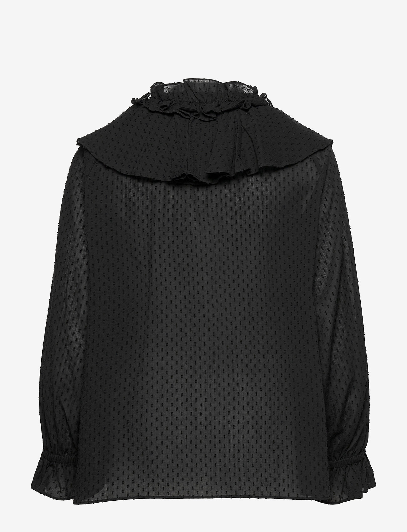 Hofmann Copenhagen - May - long-sleeved blouses - black - 1
