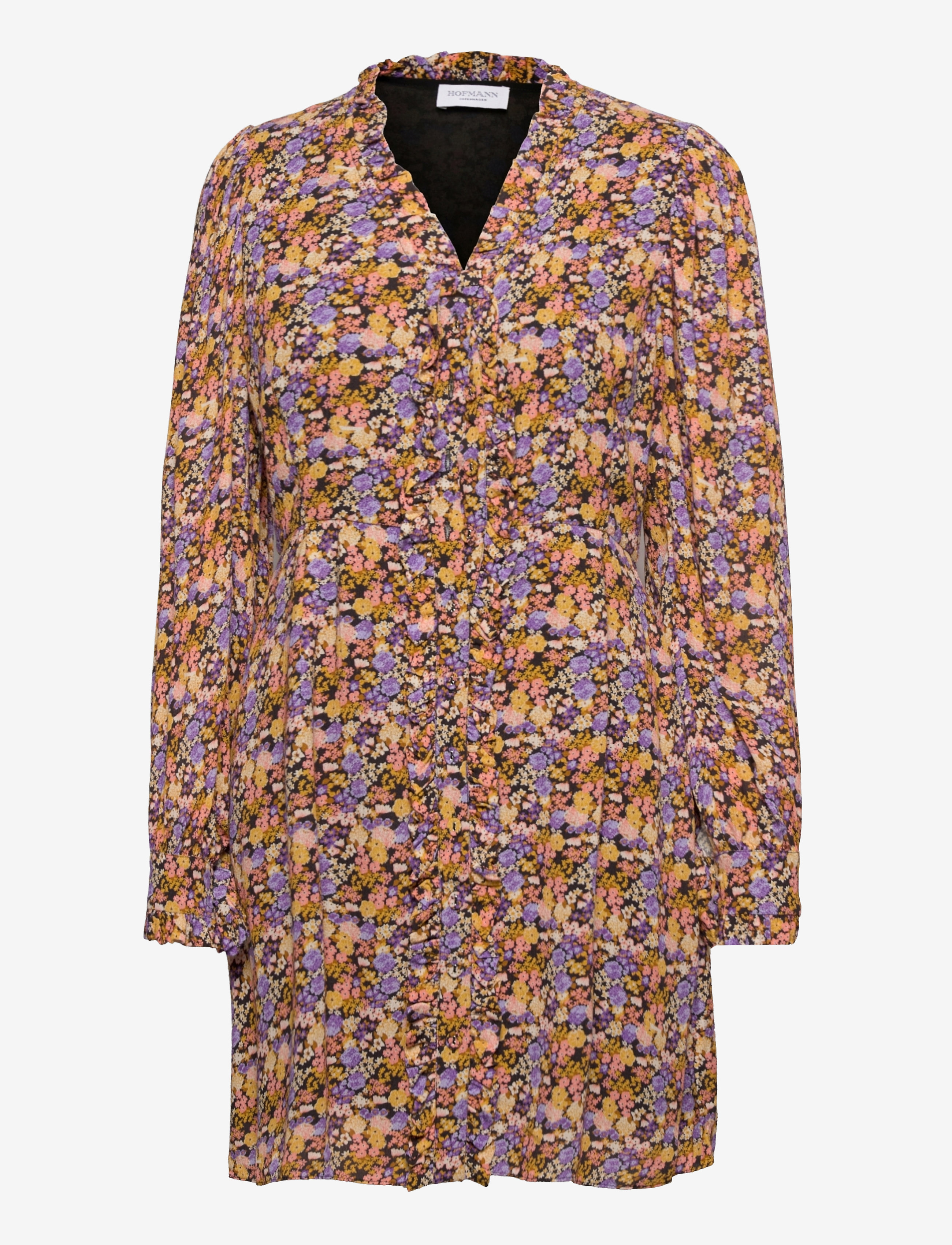 Hofmann Copenhagen Sybelle - Tøj - BLACK PRINT / brown