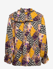 Hofmann Copenhagen - May - blouses met lange mouwen - golden hour print - 1