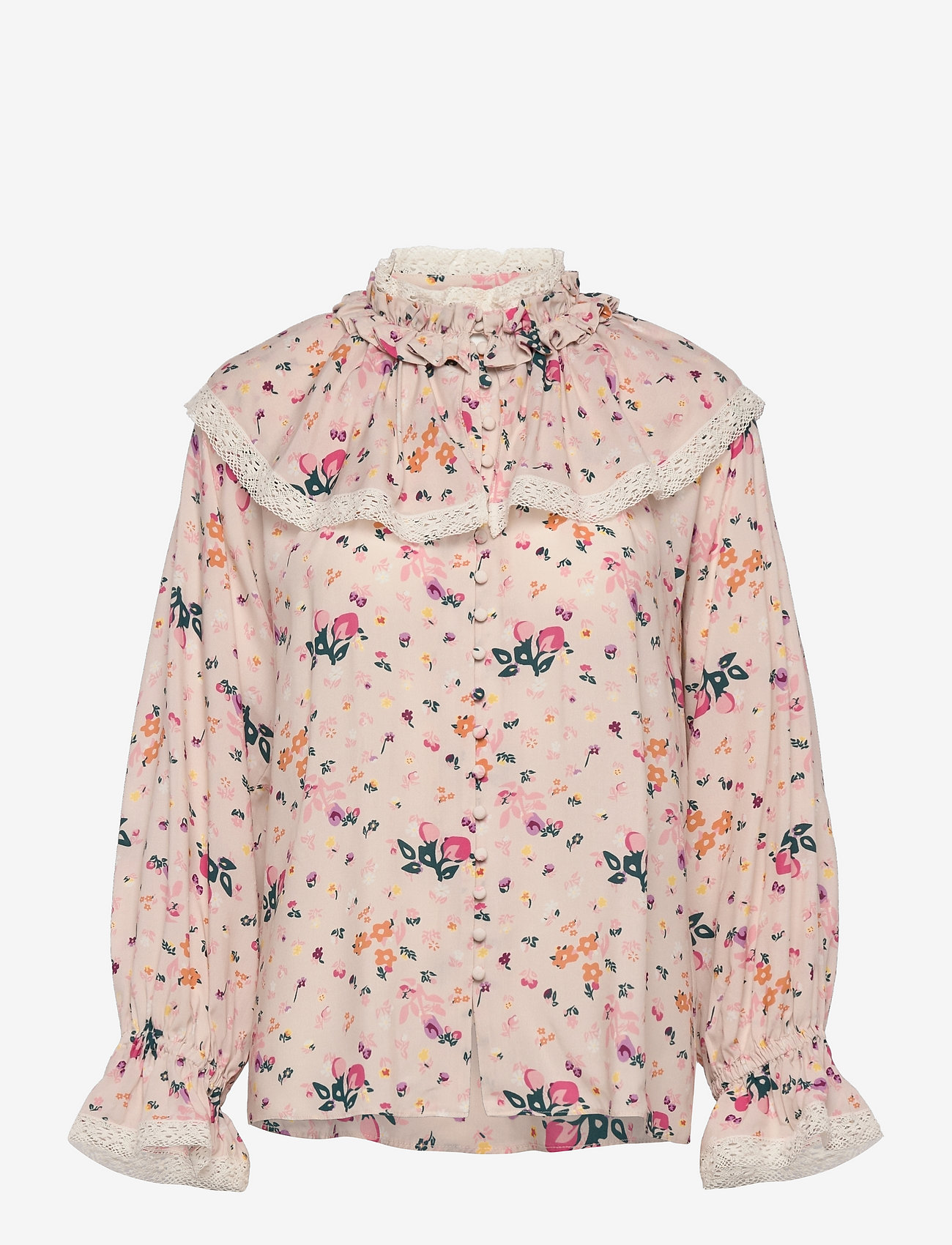 Hofmann Copenhagen - Mayla - long-sleeved blouses - rose dust - 0