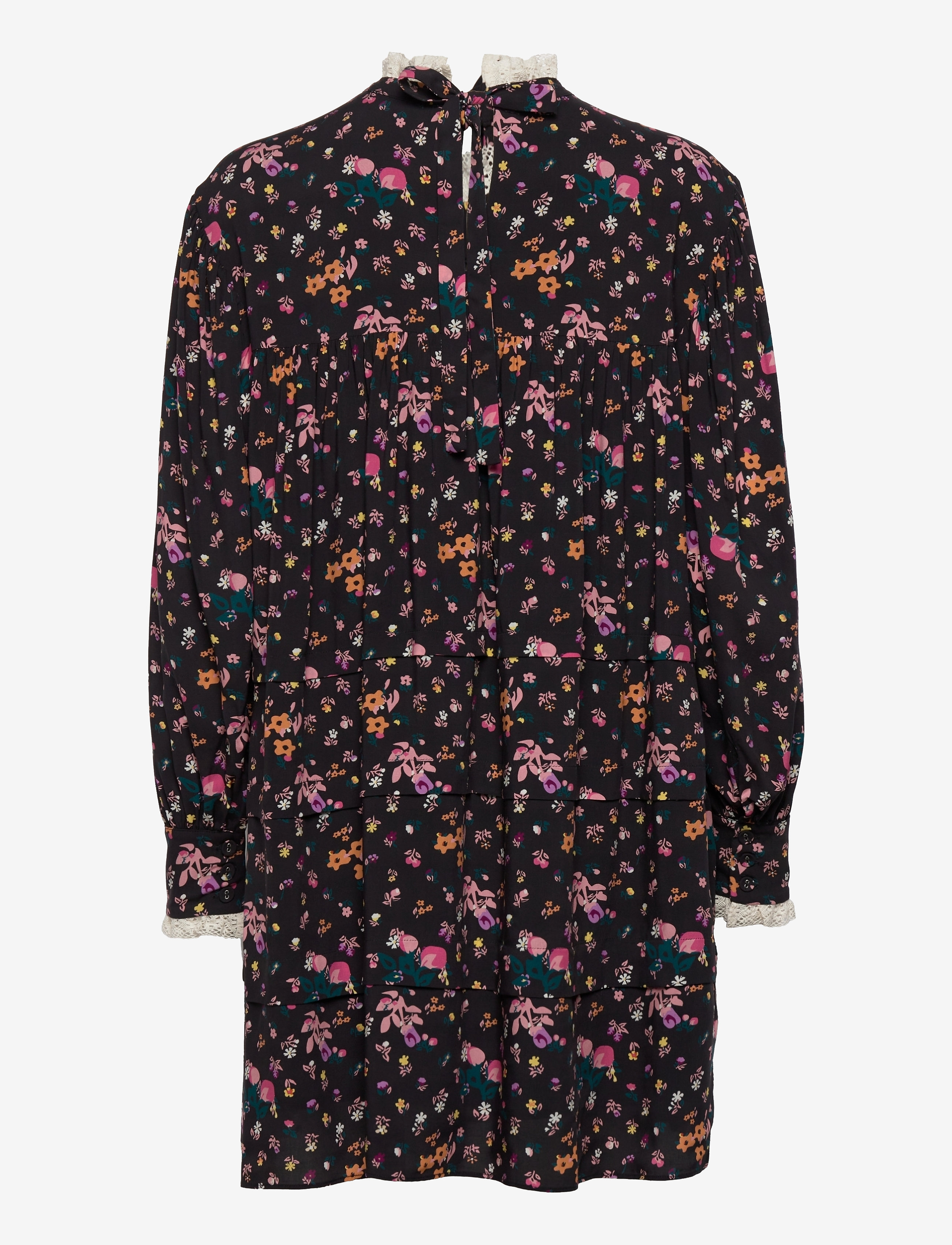 Hofmann Copenhagen - Josie - trumpos suknelės - black print - 2