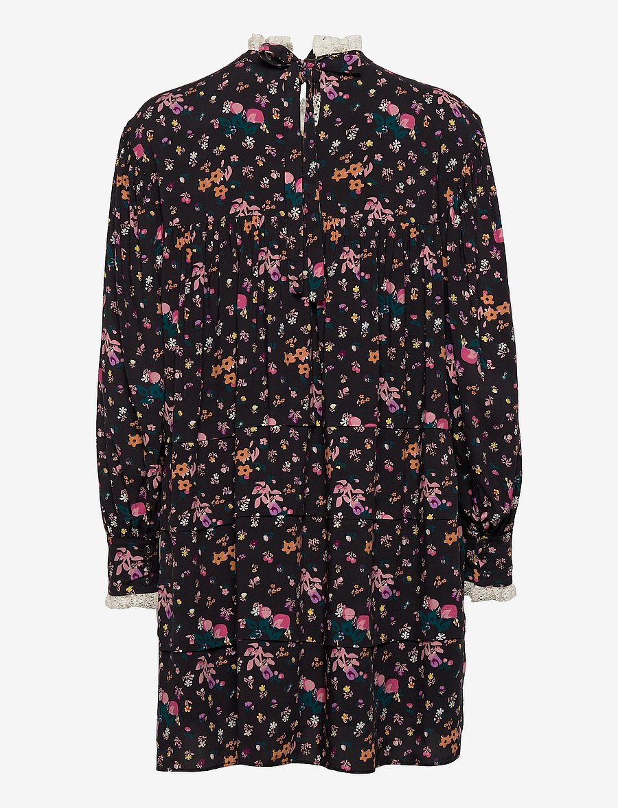 Hofmann Copenhagen - Josie - kurze kleider - black print - 2