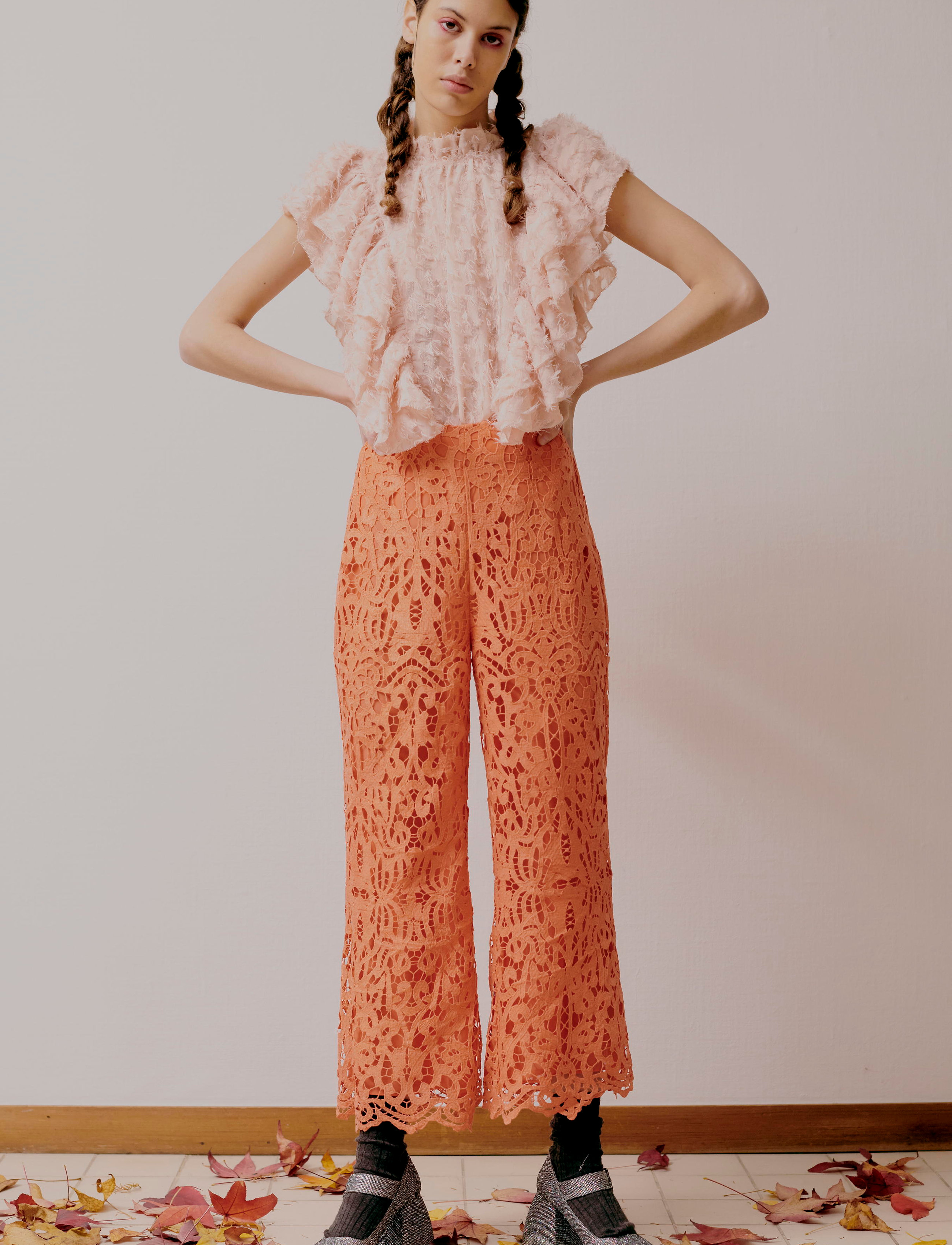 Hofmann Copenhagen Katharine - Vida byxor - NECTARINE / coral