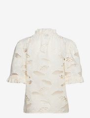 Hofmann Copenhagen - Ilia - short-sleeved blouses - creme - 1