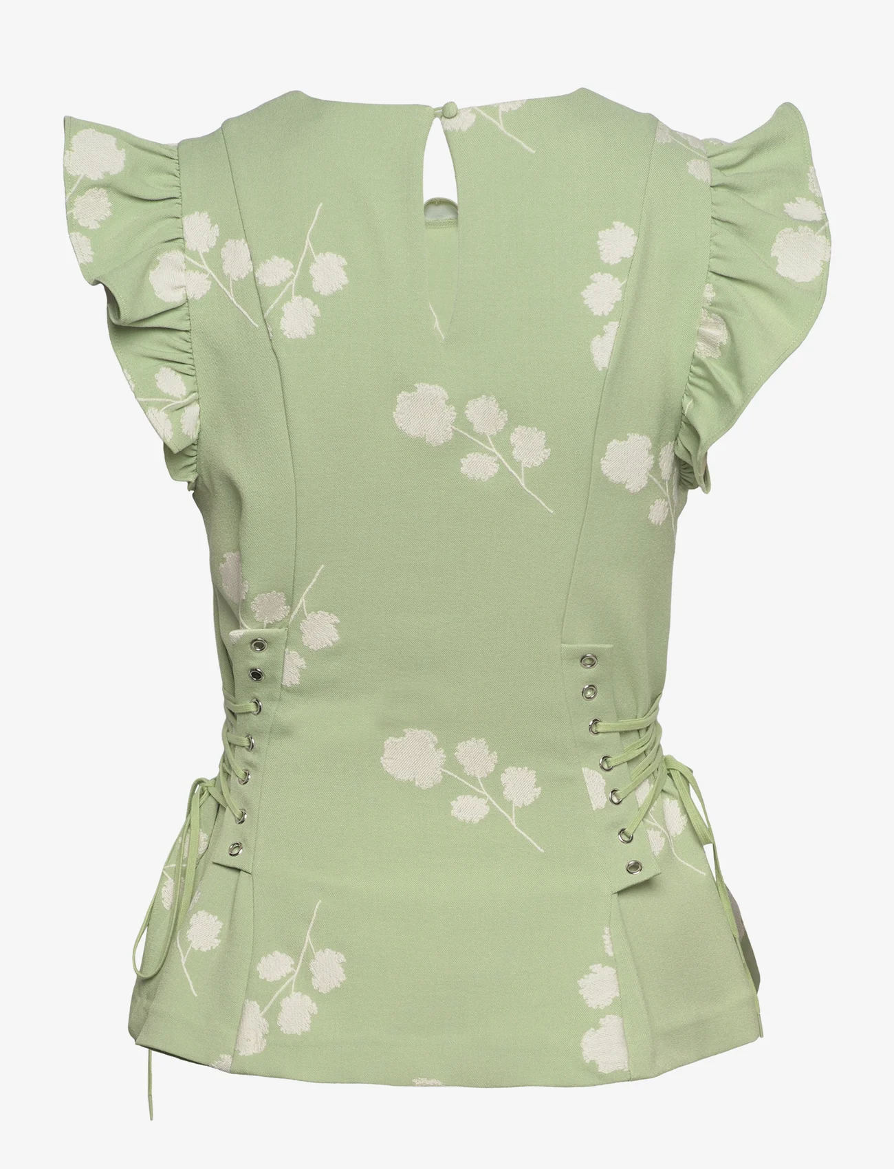 Hofmann Copenhagen - Annabelle - sleeveless blouses - green fig - 1