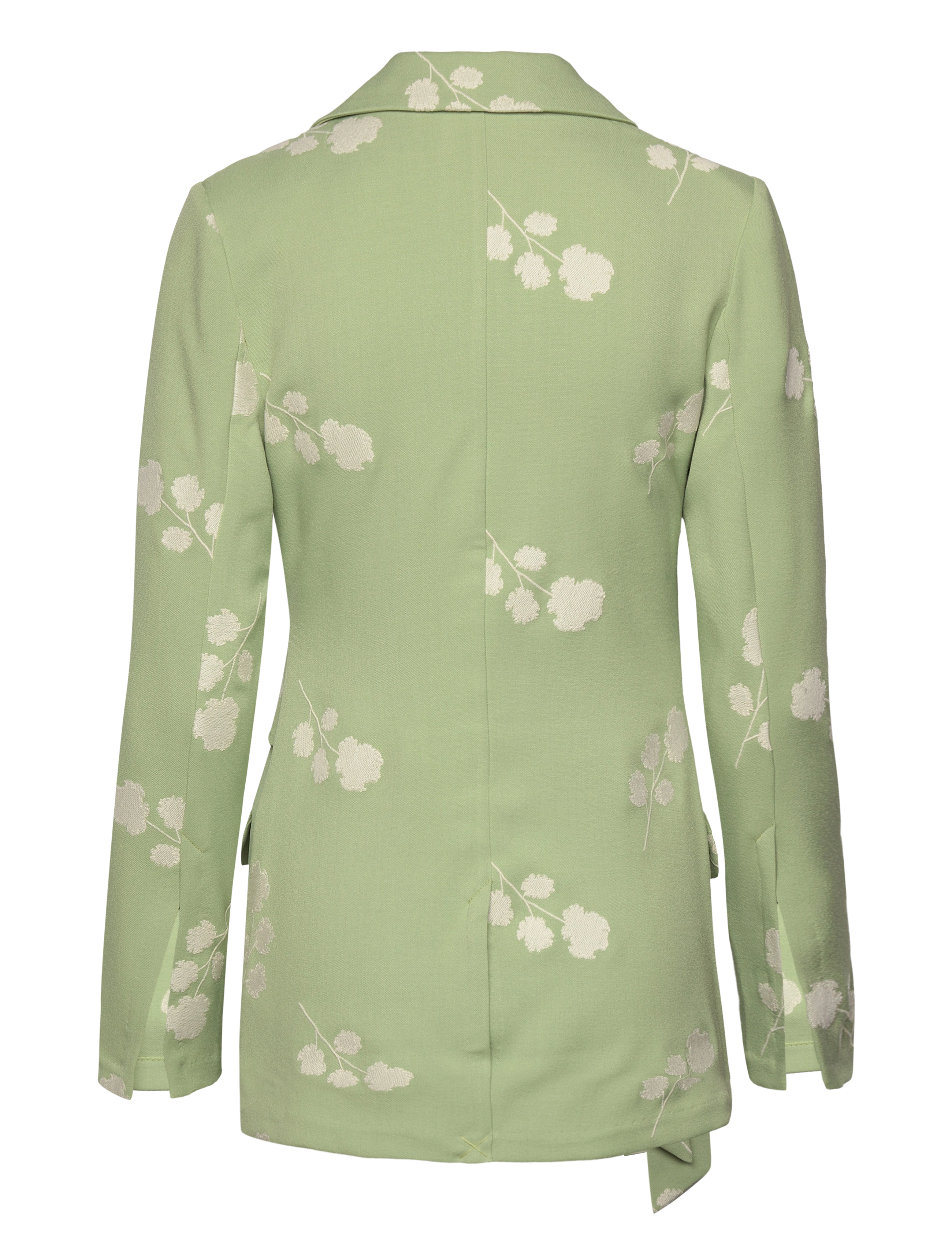 Hofmann Copenhagen - Rika - blazer mit gürtel - green fig - 2