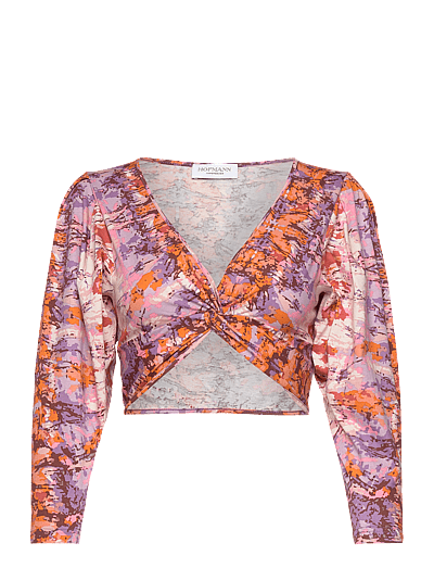 Hofmann Copenhagen Kira - Crop tops - APRICOT / pink/rose