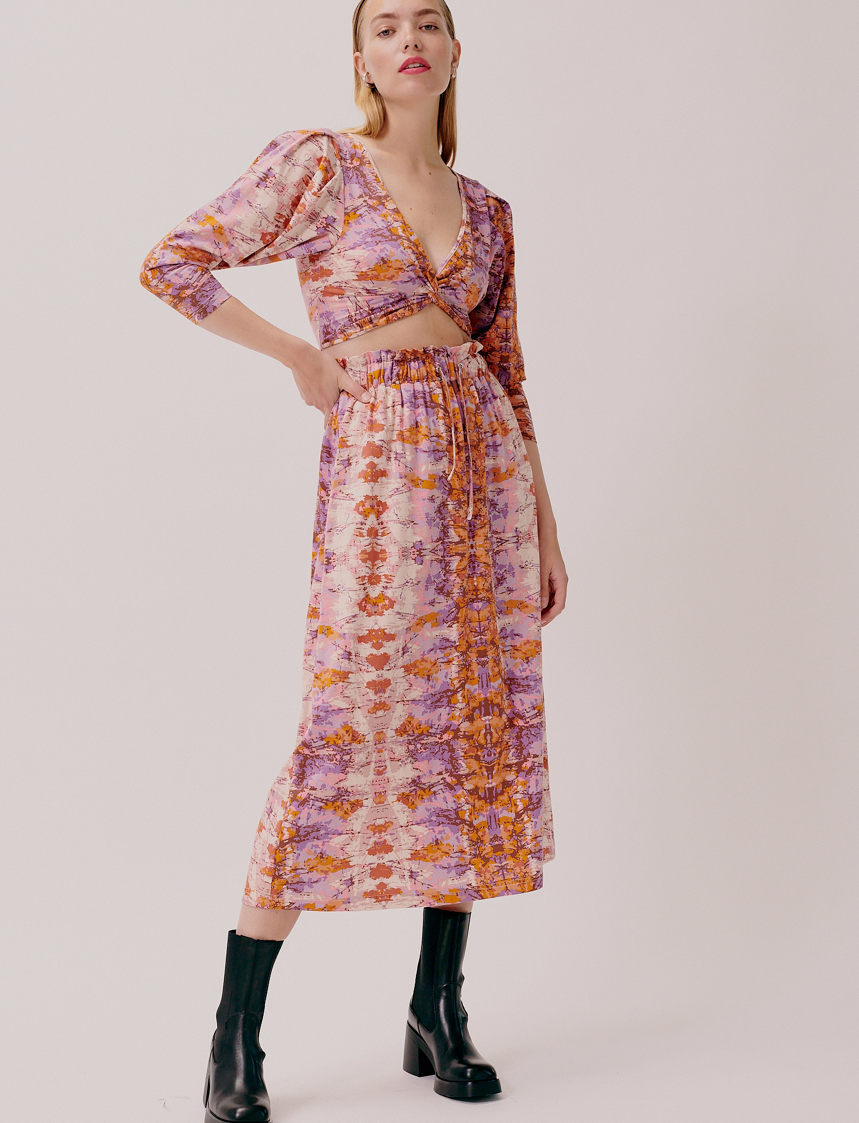 Hofmann Copenhagen Marianna - Maxi Röcke - APRICOT / pink/rose