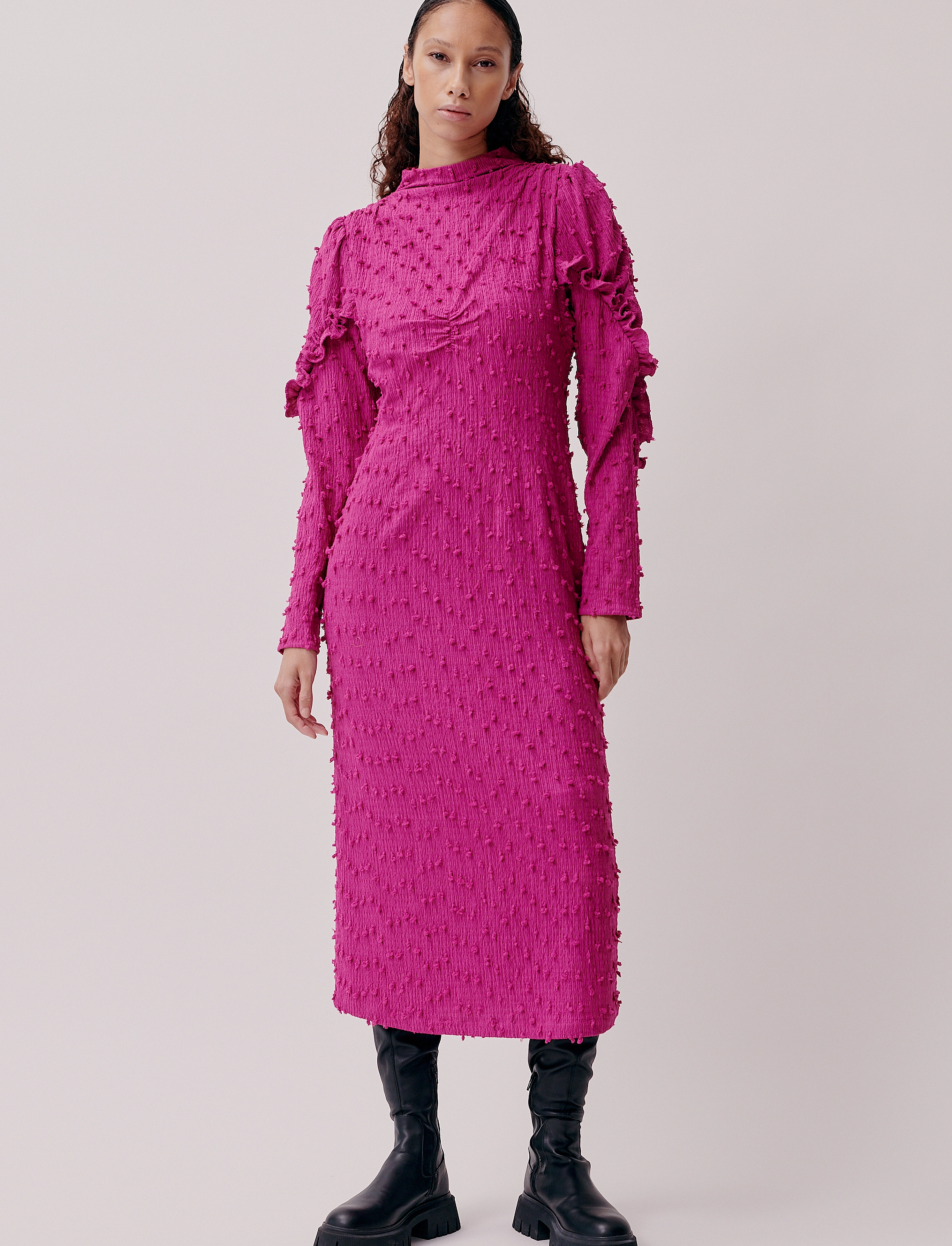 Hofmann Copenhagen Lovetta - Maxi kjoler - MAHOGANY / red