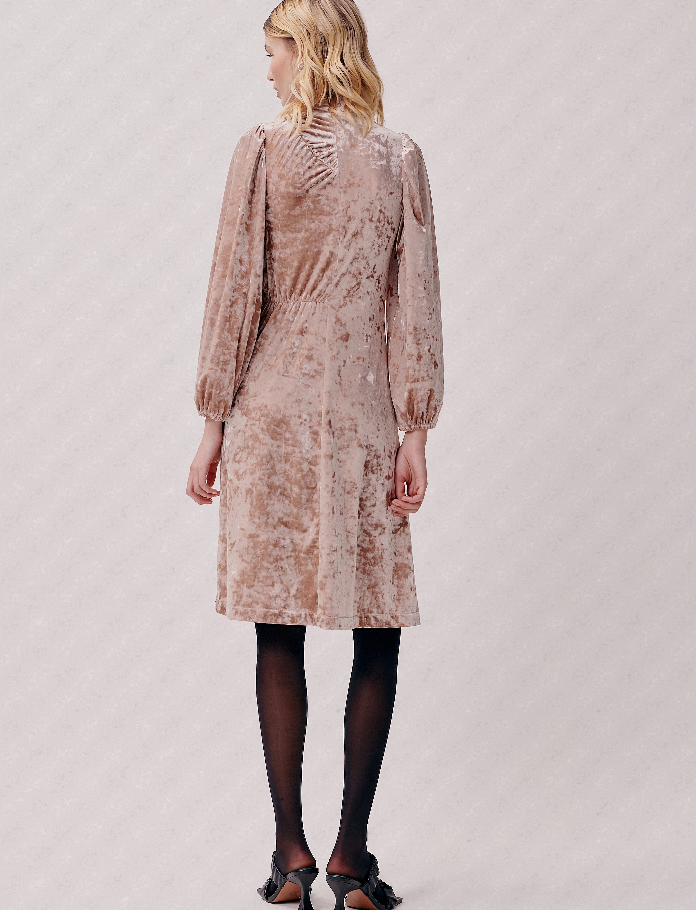 Hofmann Copenhagen - Fabienne - midi kjoler - champagne - 3
