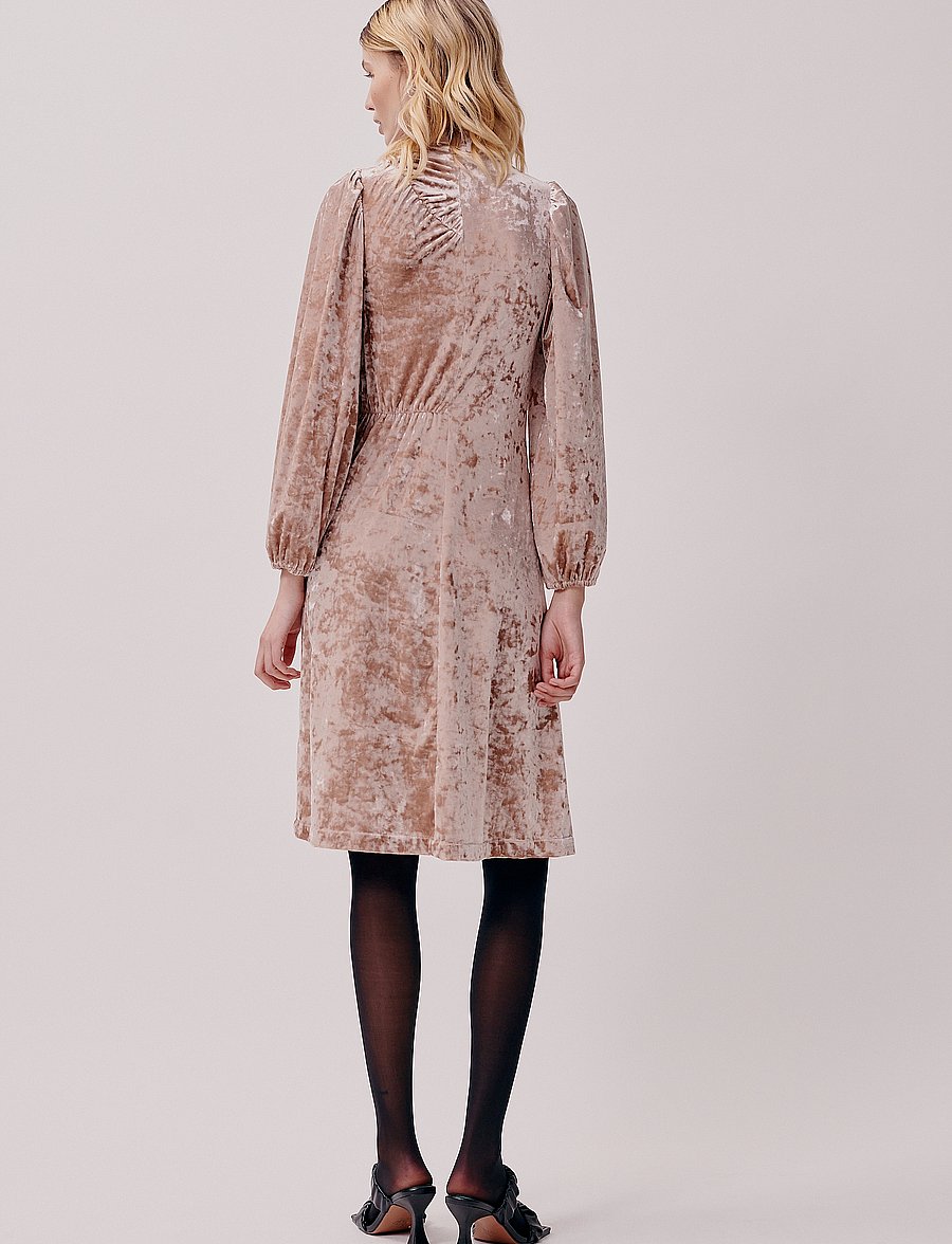 Hofmann Copenhagen - Fabienne - midi kjoler - champagne - 3